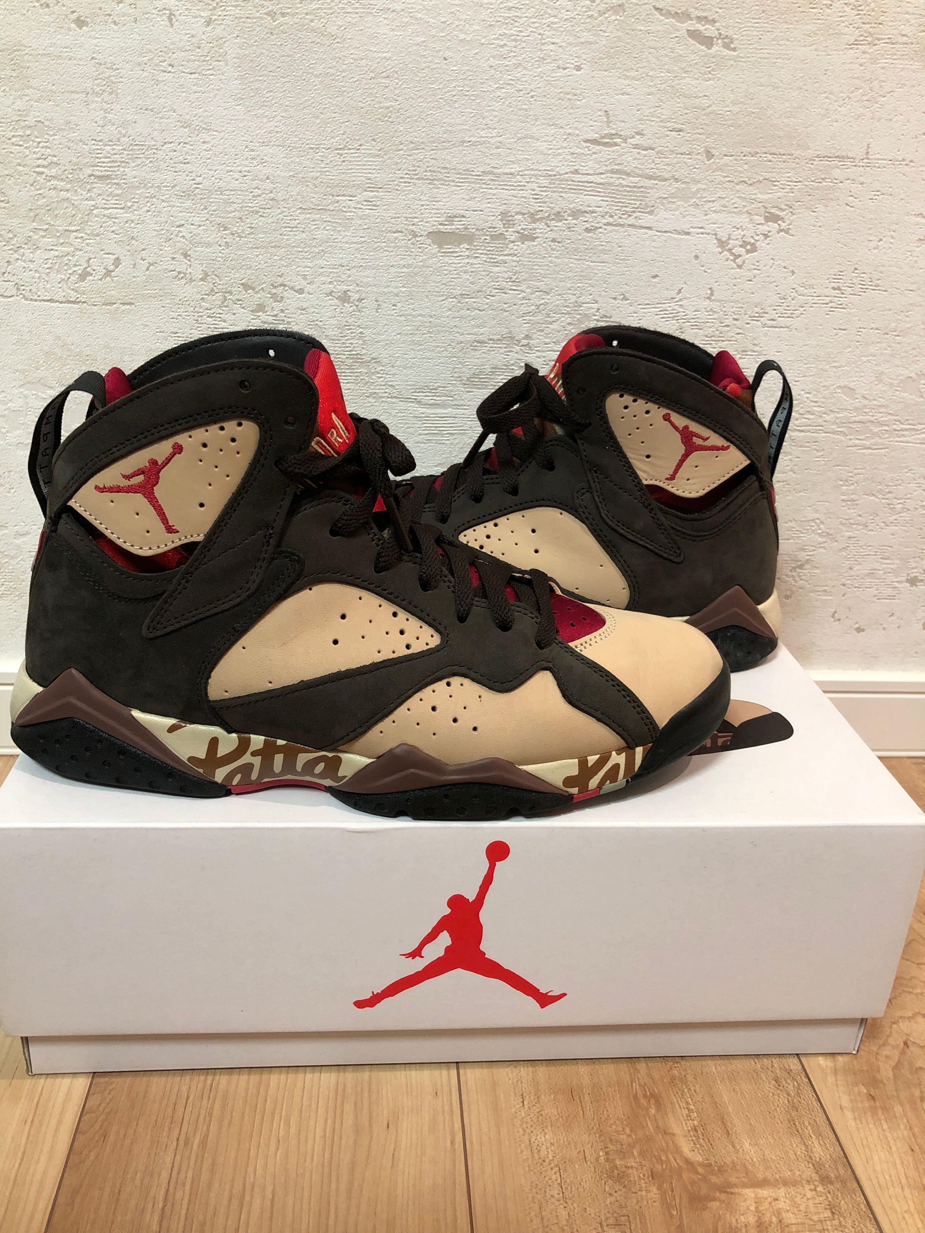 Patta × Nike Air Jordan 7 OG "Brown"