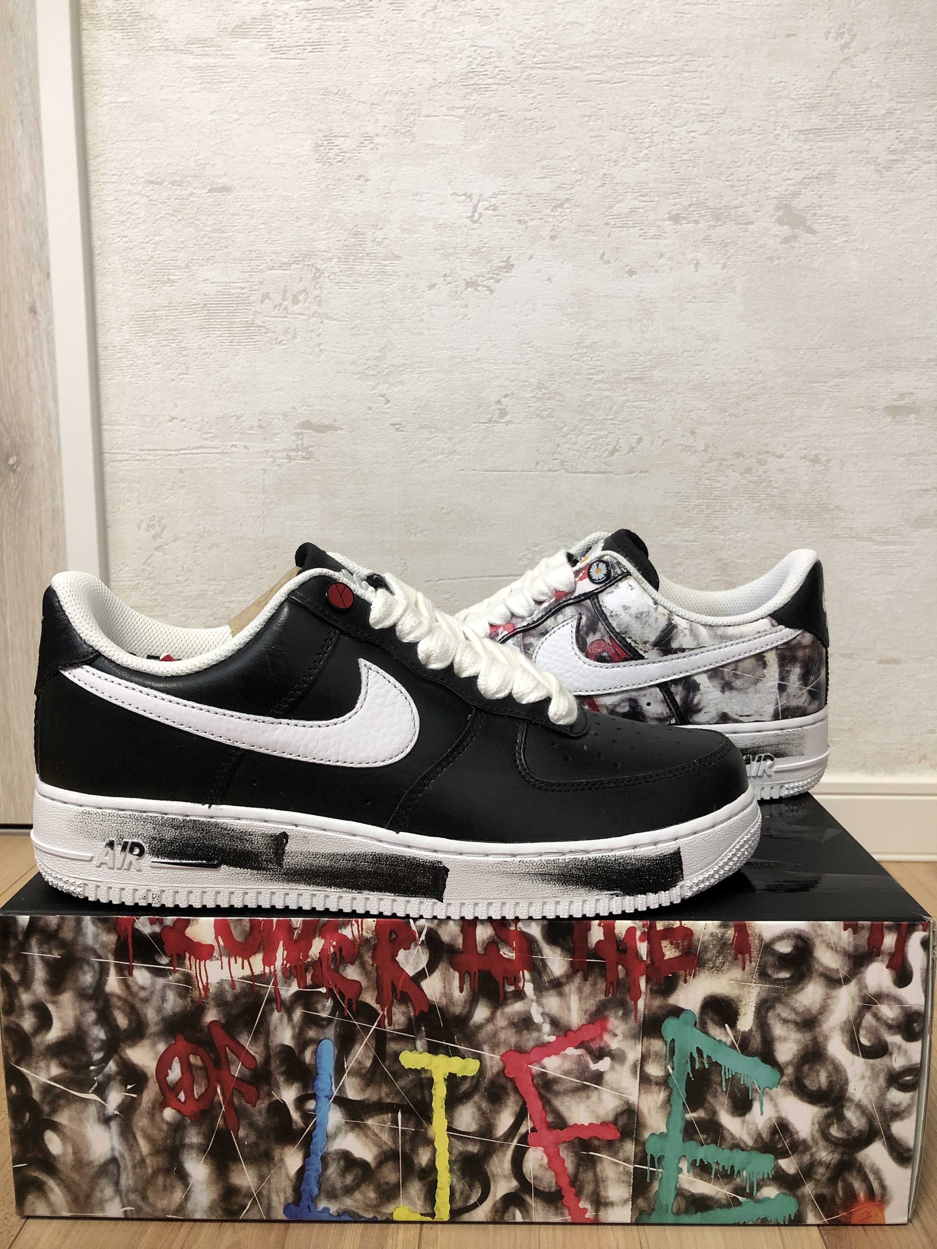 PEACEMINUSONE × Nike Air Force 1 Low Para Noise "Black" / G-DRAGON