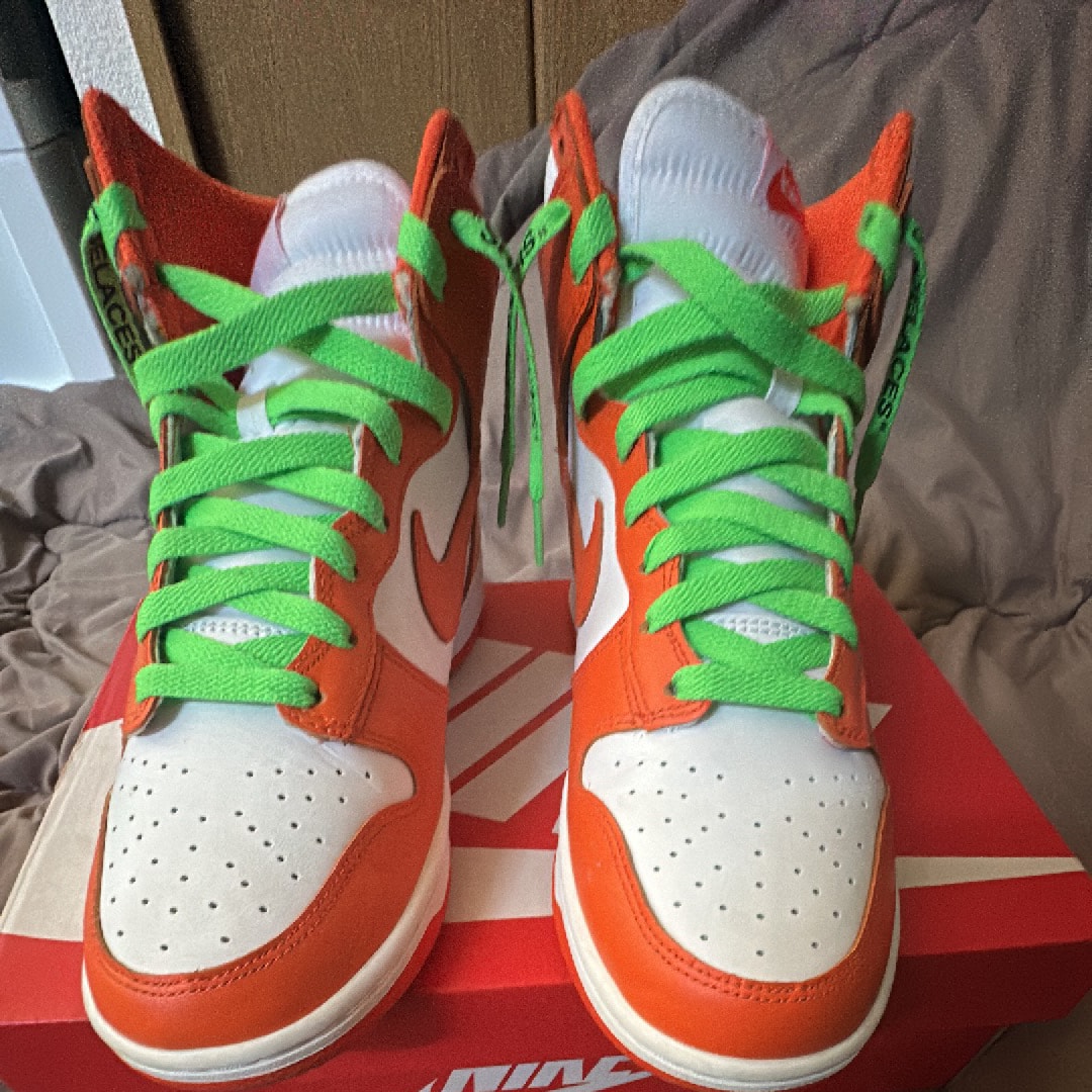 Nike Dunk High "Orange Blaze"