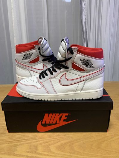 Nike Air Jordan 1 Retro High OG "Sail/University Red"