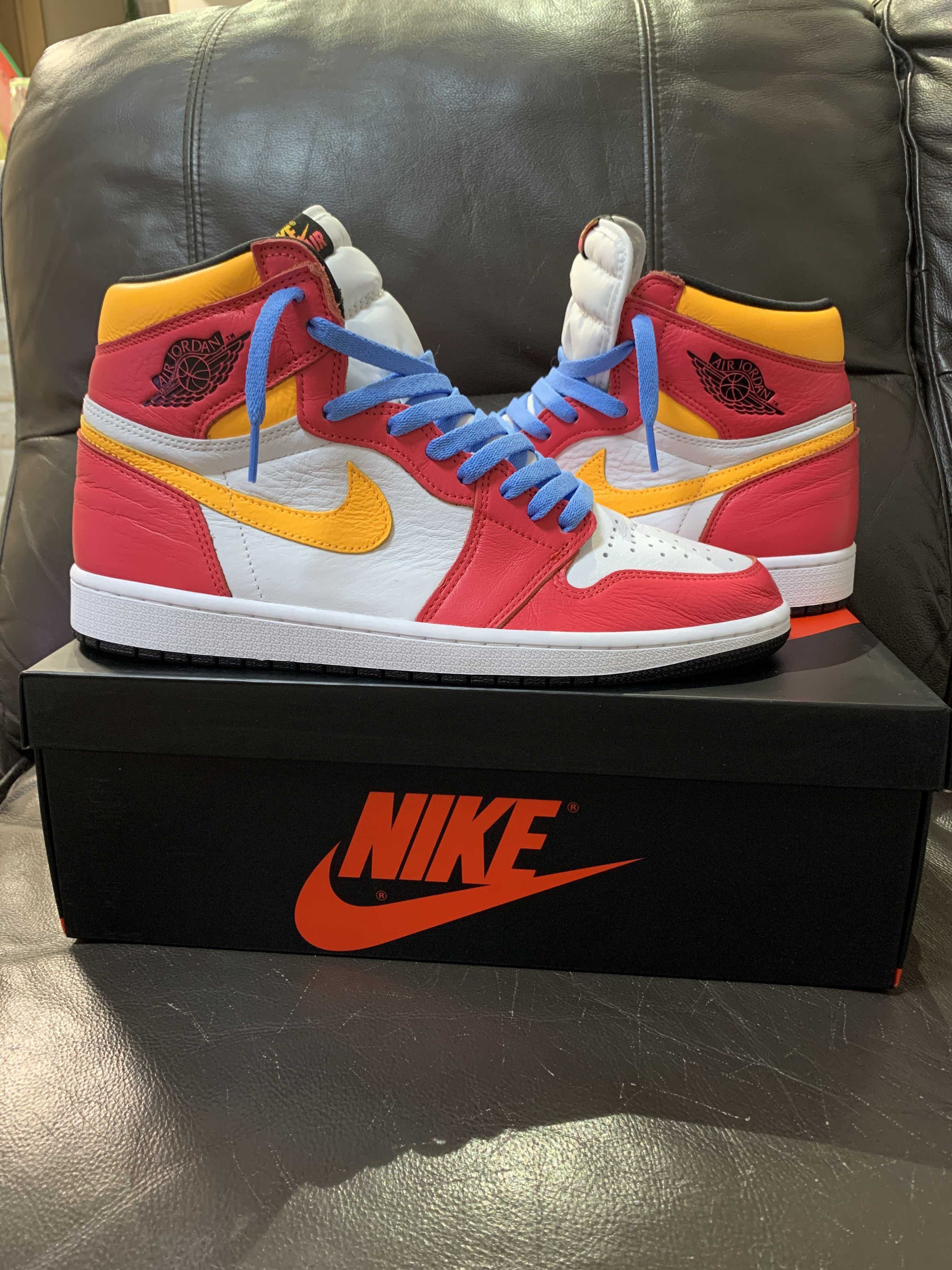 Nike Air Jordan 1 High OG "Light Fusion Red"