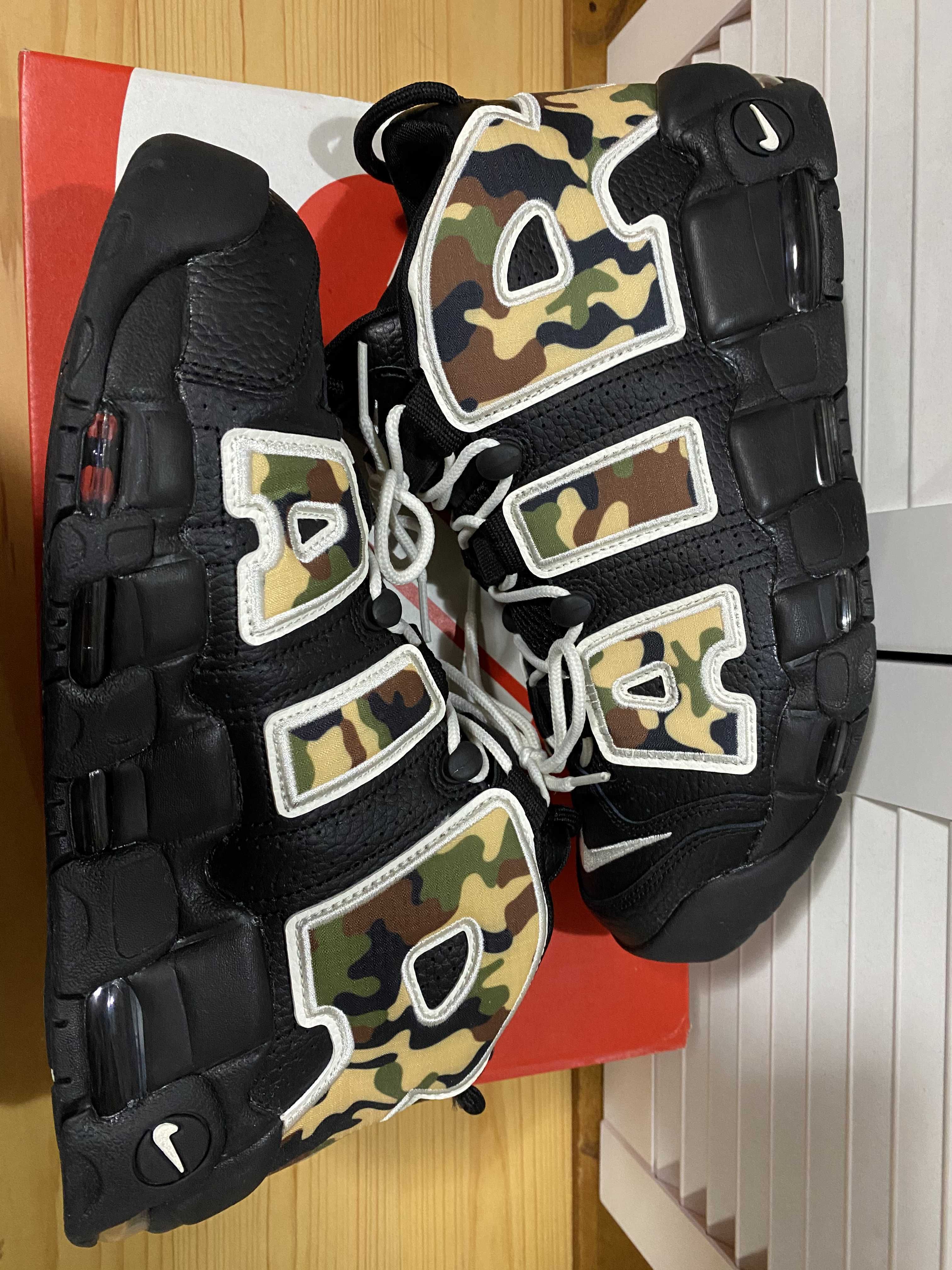 NIKE AIR MORE UPTEMPO "BLACK CAMO"