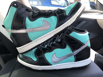 Diamond Supply × Nike SB Dunk High "Tiffany"
