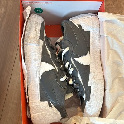 Sacai × Nike Blazer Low "Iron Grey"