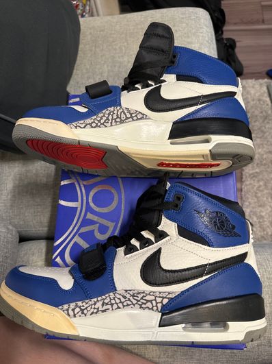 DON C × NIKE JORDAN LEGACY 312 STORM BLUE