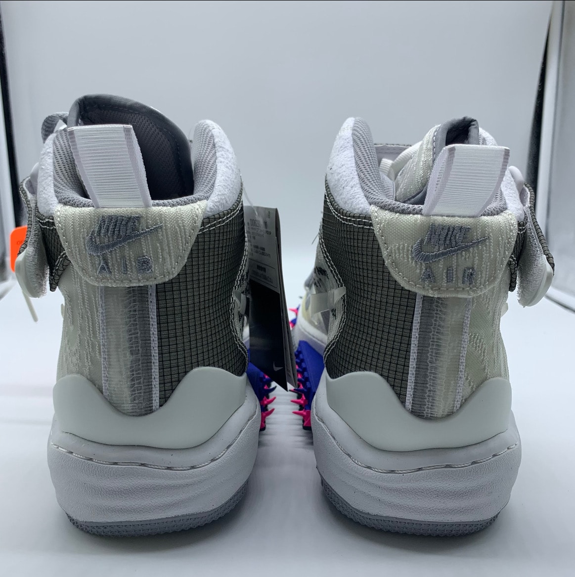 Off-White × Nike Air Force 1 Mid "White"