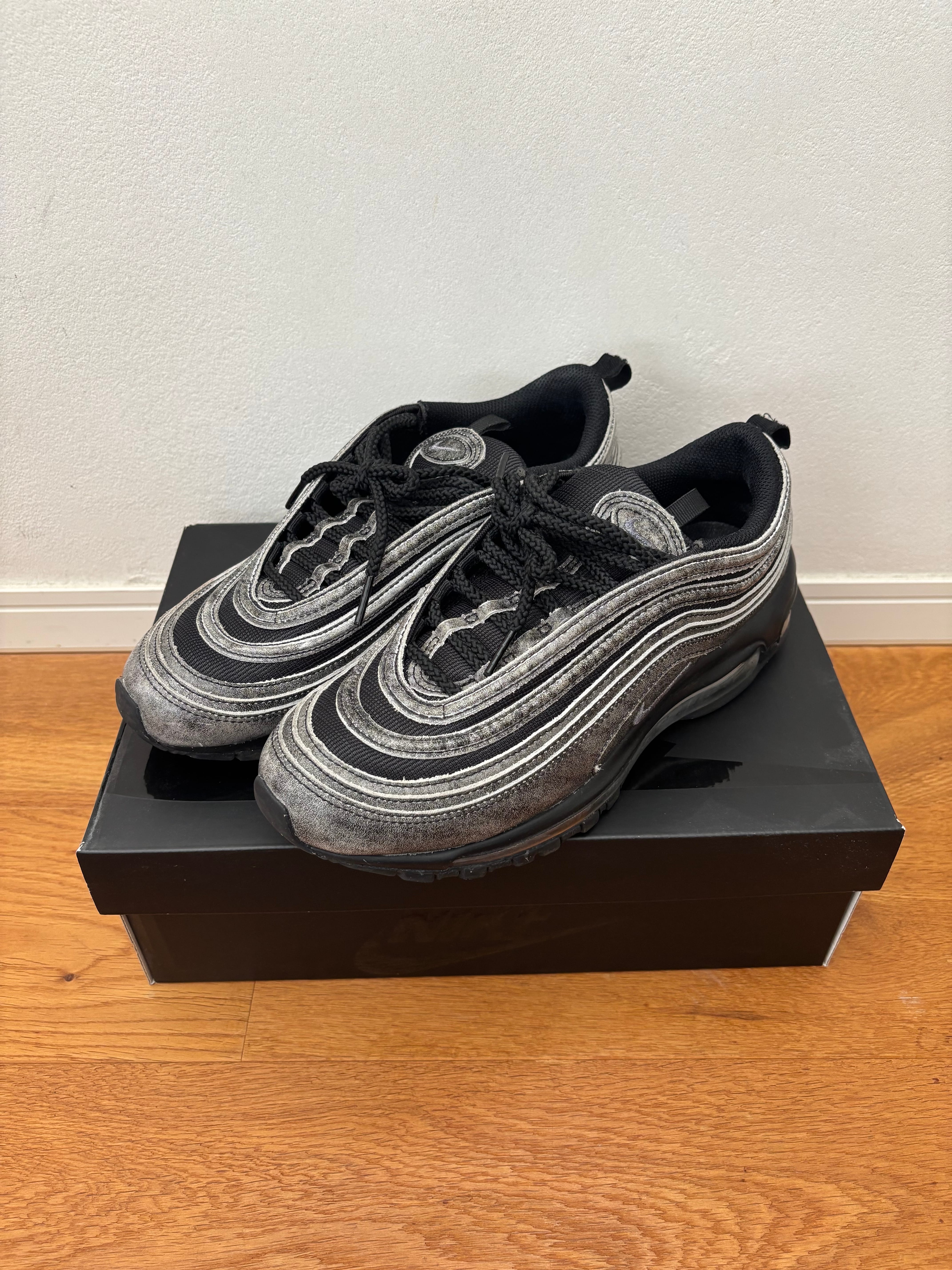 COMME des GARCONS HOMME PLUS × Nike Air Max 97 "Black"