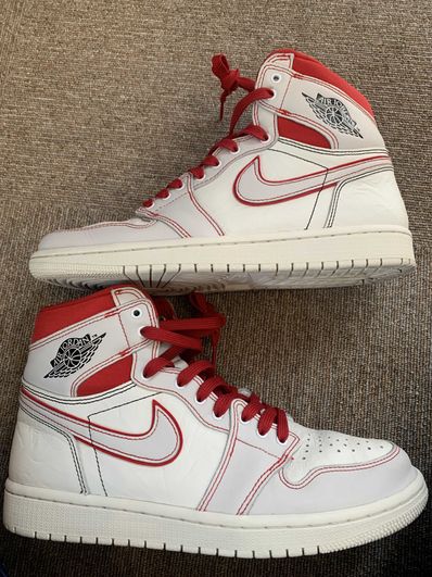 Nike Air Jordan 1 Retro High OG "Sail/University Red"