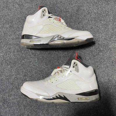 NIKE AIR JORDAN 5 RETRO "WHITE CET"