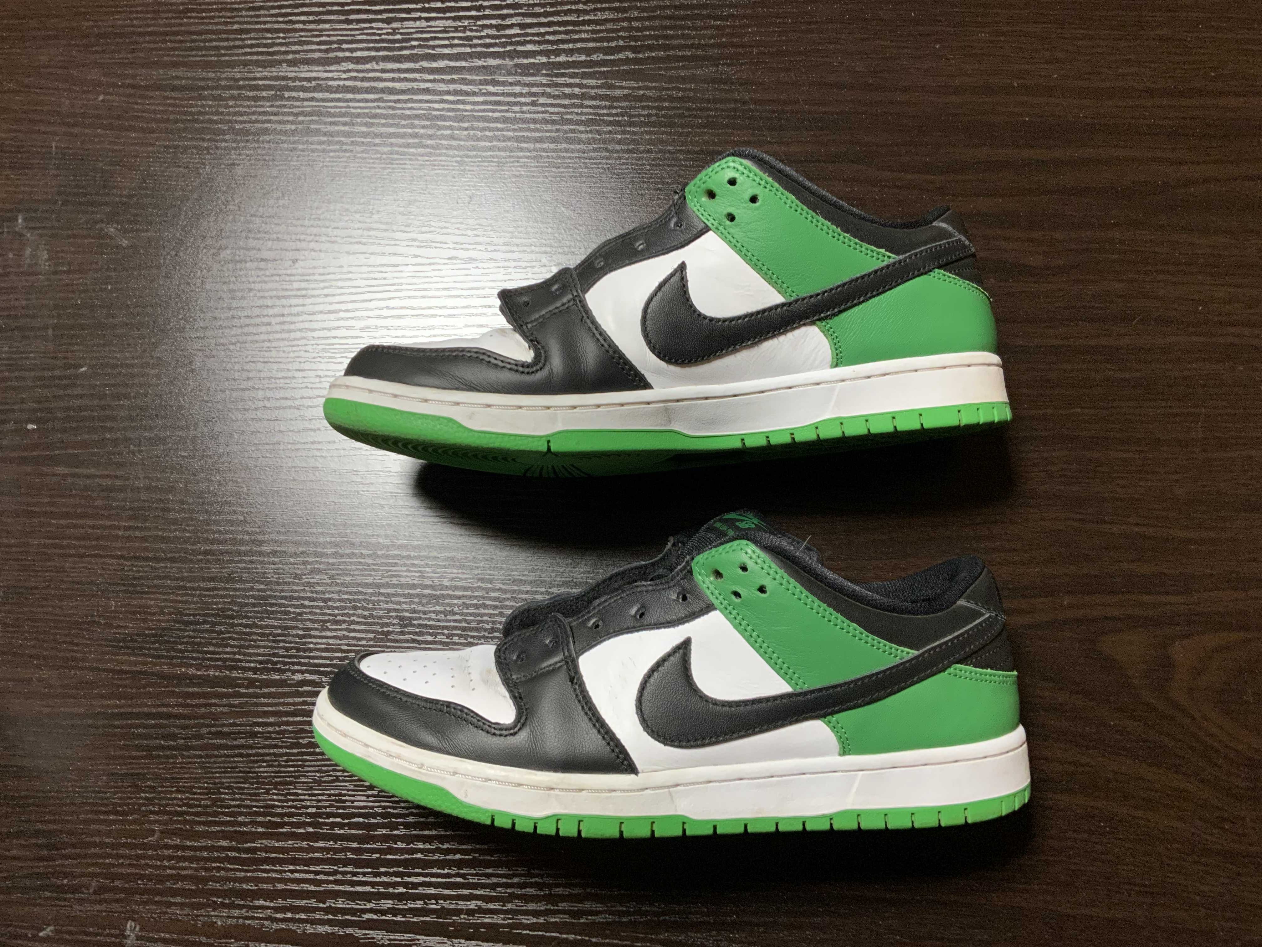 Nike SB Dunk Low Pro "Black and Classic Green"