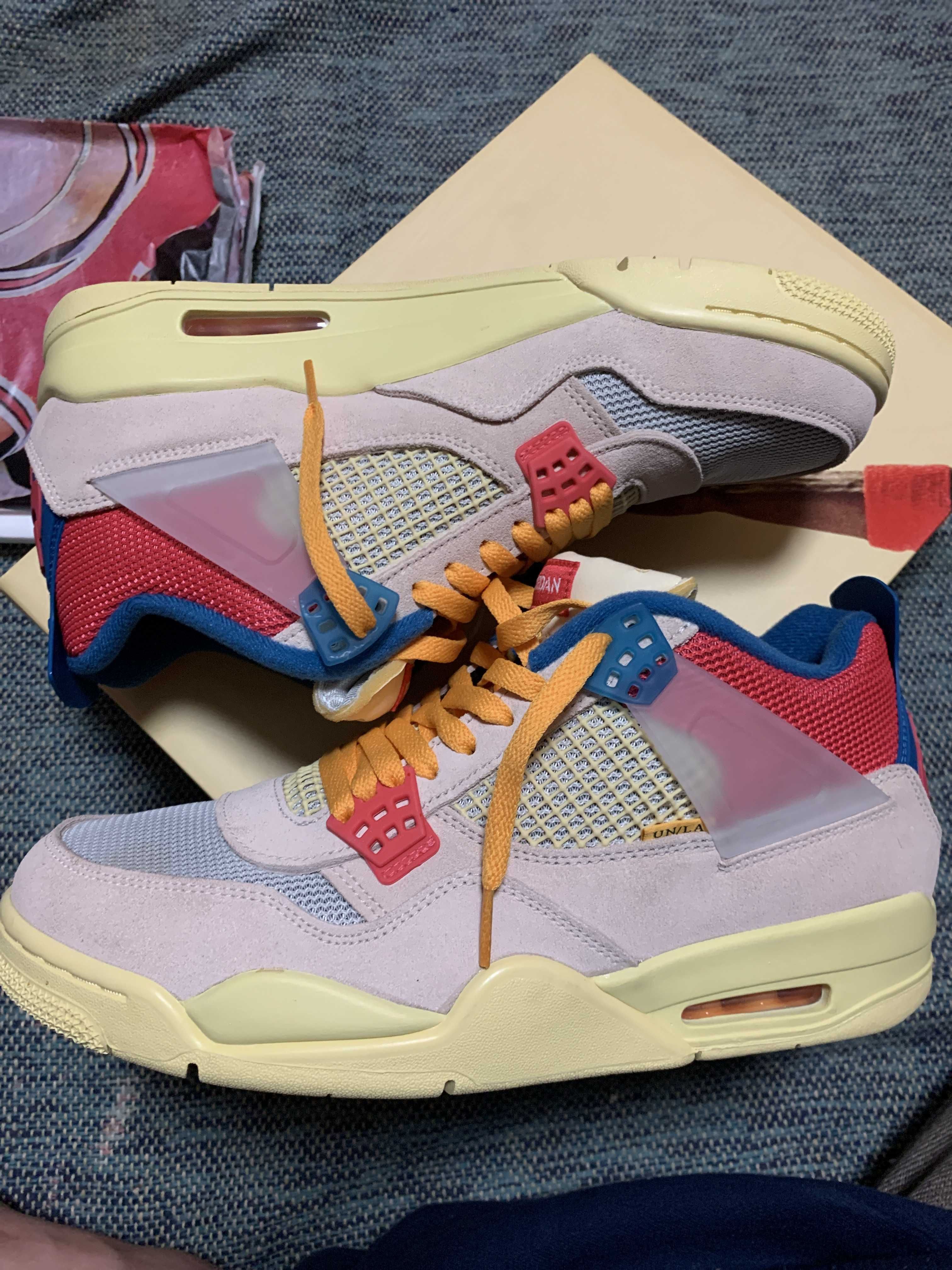 UNION × Nike Air Jordan 4 SP "Guava Ice/Light Fusion Red"