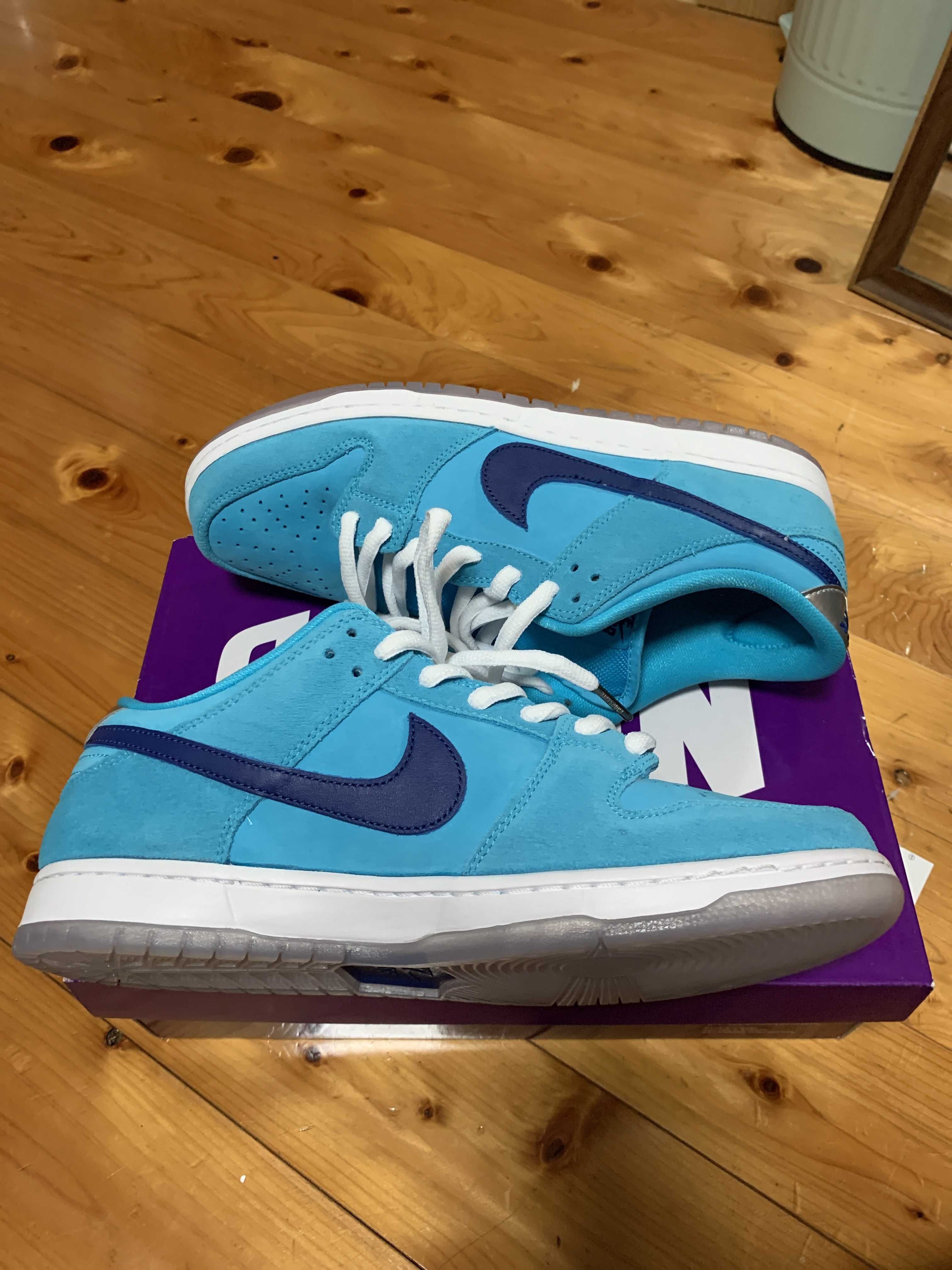 Nike SB Dunk Low Pro "Blue Fury/Deep Royal Blue"