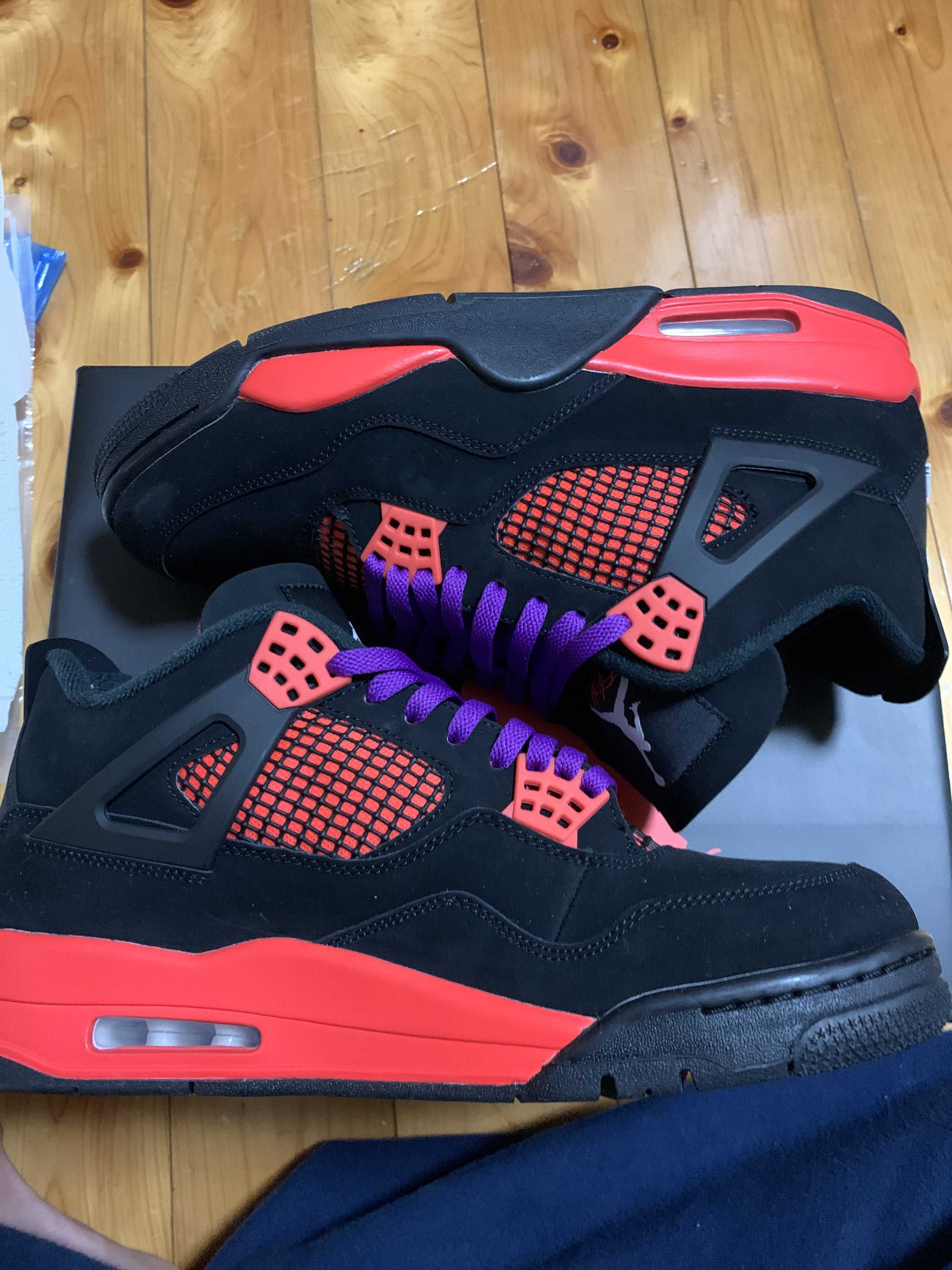Nike Air Jordan 4 "Red Thunder/Crimson"