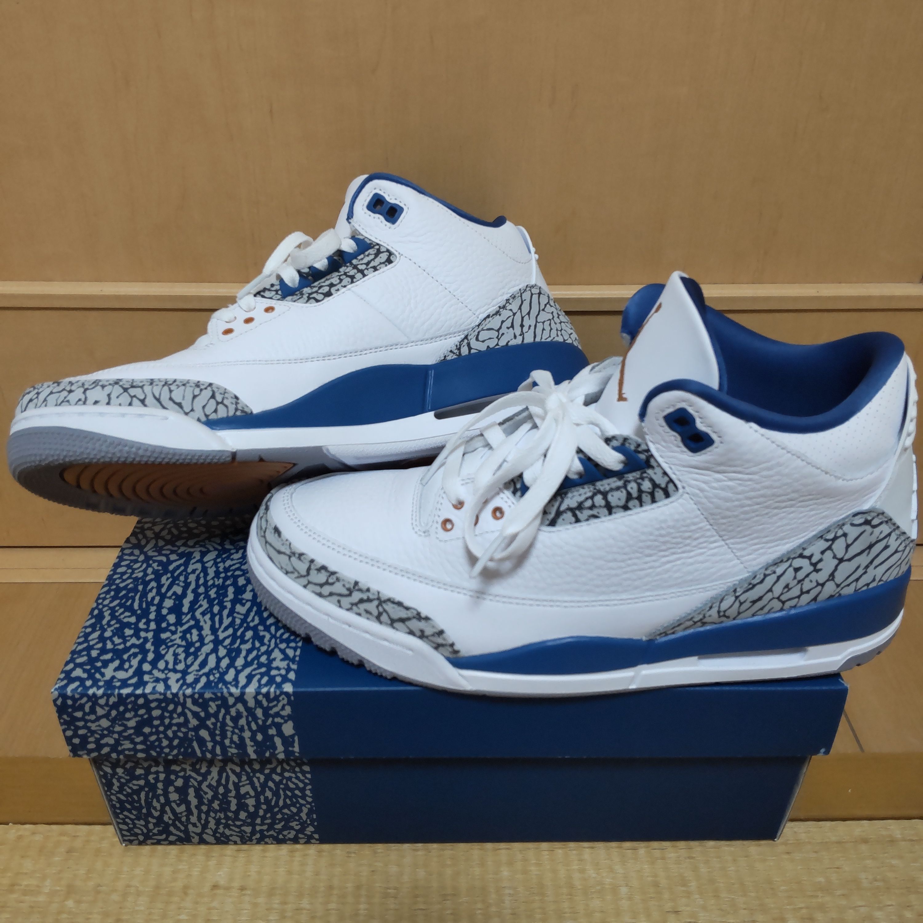 Nike Air Jordan 3 Retro "True Blue and Copper"