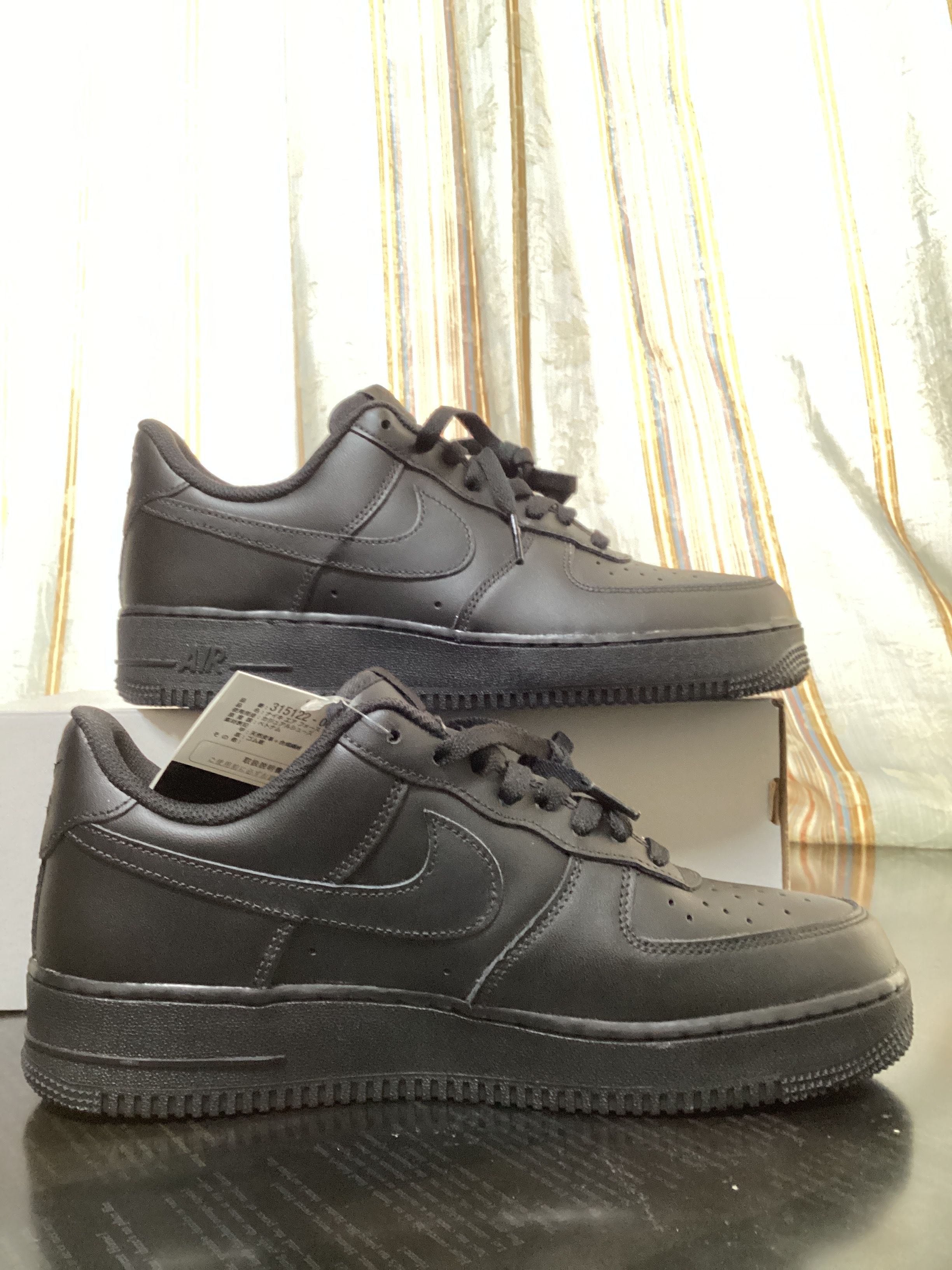Nike Air Force 1 Low '07 "Black/Black"