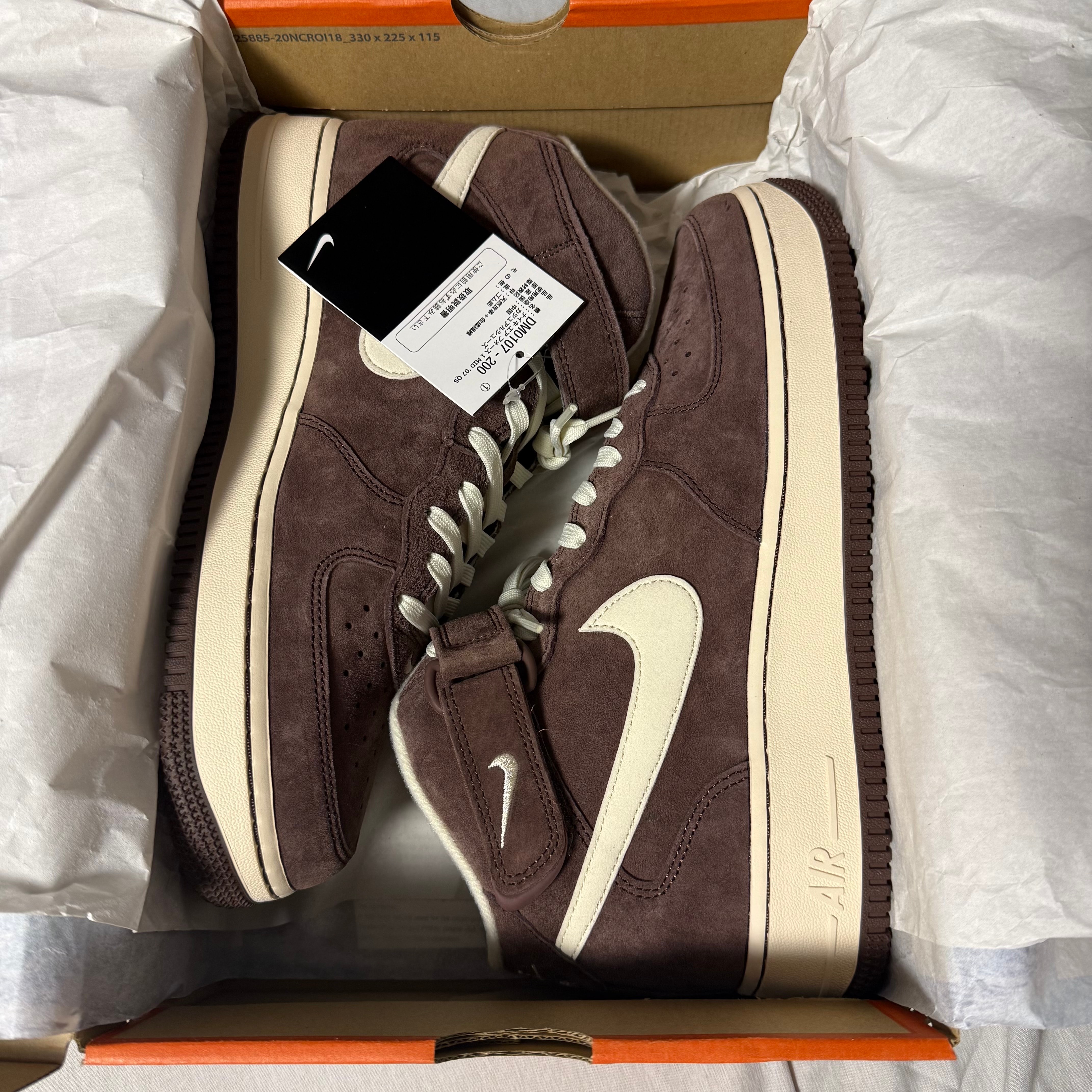 Nike Air Force 1 Mid '07 QS "Chocolate"