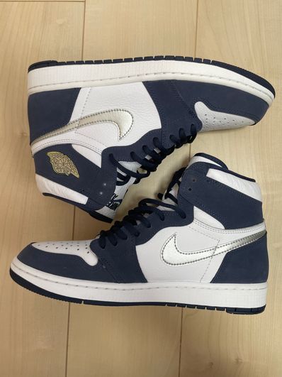 Nike Air Jordan 1 High OG CO.JP "White/Midnight Navy" (2020)(ブリーフケースなし)