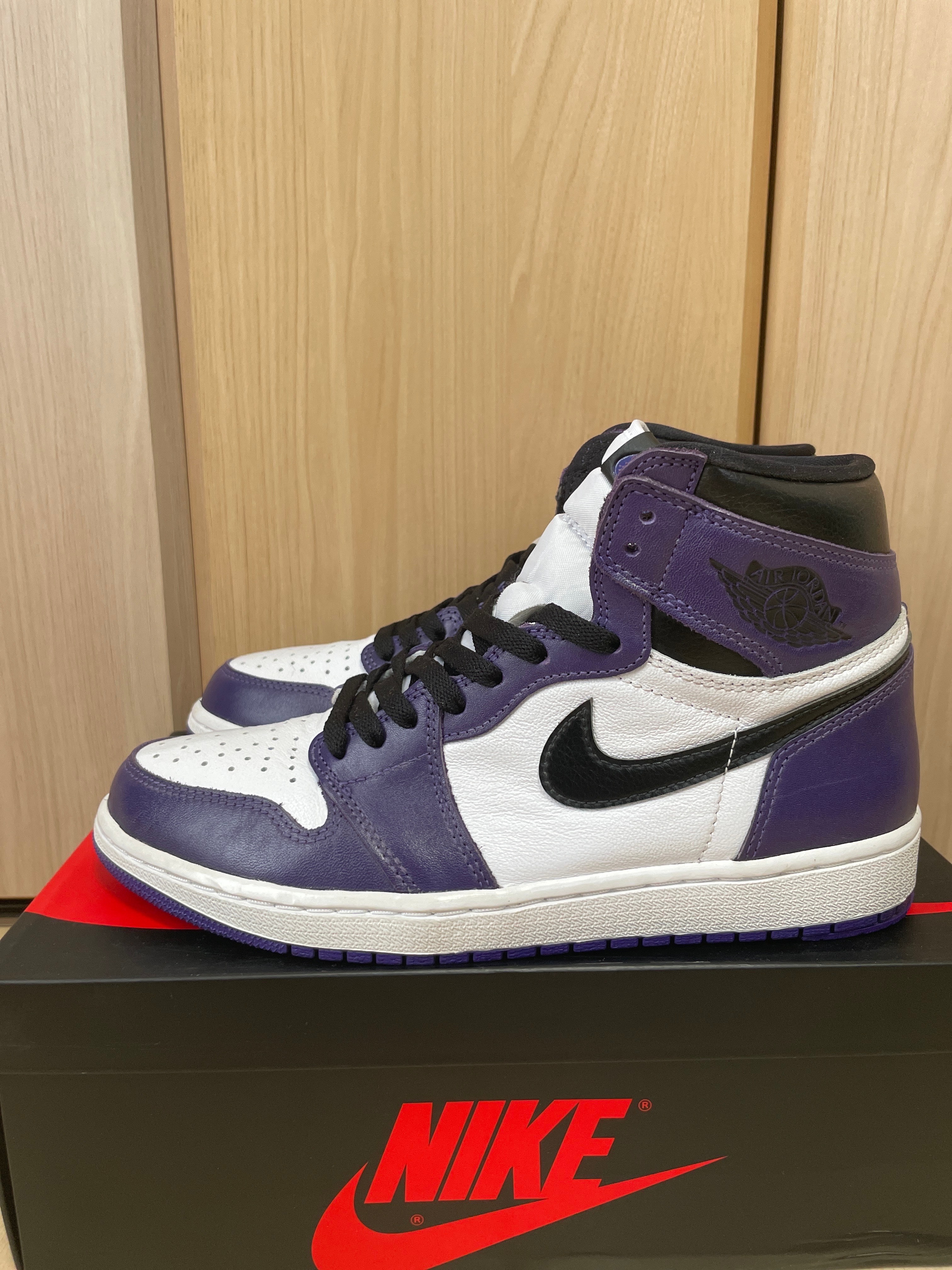 Nike Air Jordan 1 Retro High OG "Court Purple White/Black" (2020)