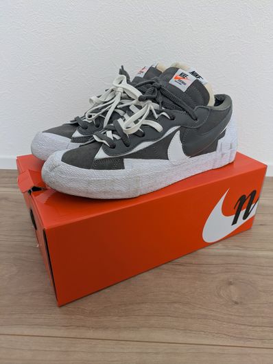 Sacai × Nike Blazer Low "Iron Grey"