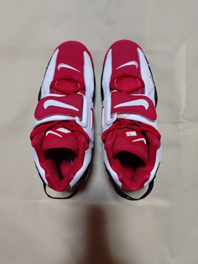 Nike Air Barrage Mid "White/University Red"