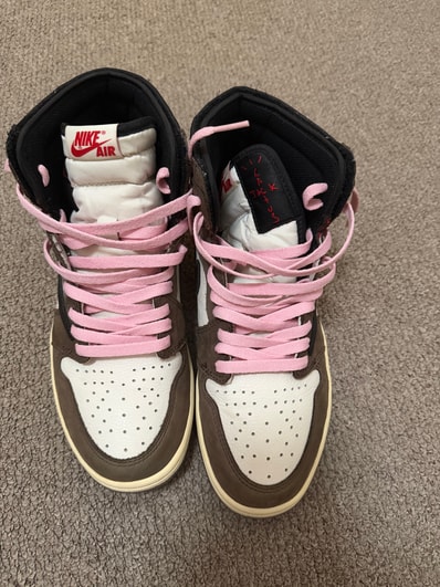 Travis Scott × Nike Air Jordan 1 Retro High OG TS SP "Sail/Dark Mocha"