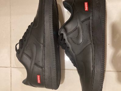 Supreme × Nike Air Force 1 Low "Black"