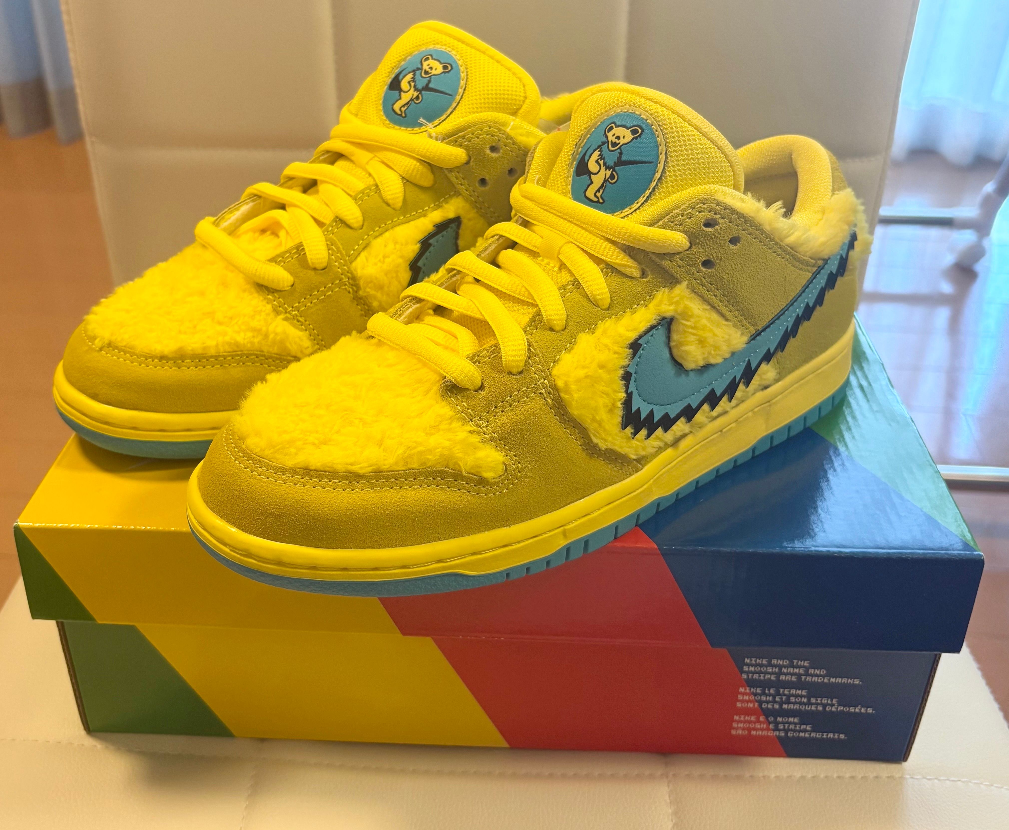 グレイトフルデッドベアーズ × ナイキ SB ダンク ロー イエローベア 27 Grateful Dead × Nike SB Dunk Low 
