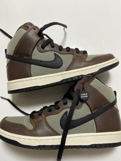 Nike SB Dunk High Pro "Baroque Brown/Black-Brun"