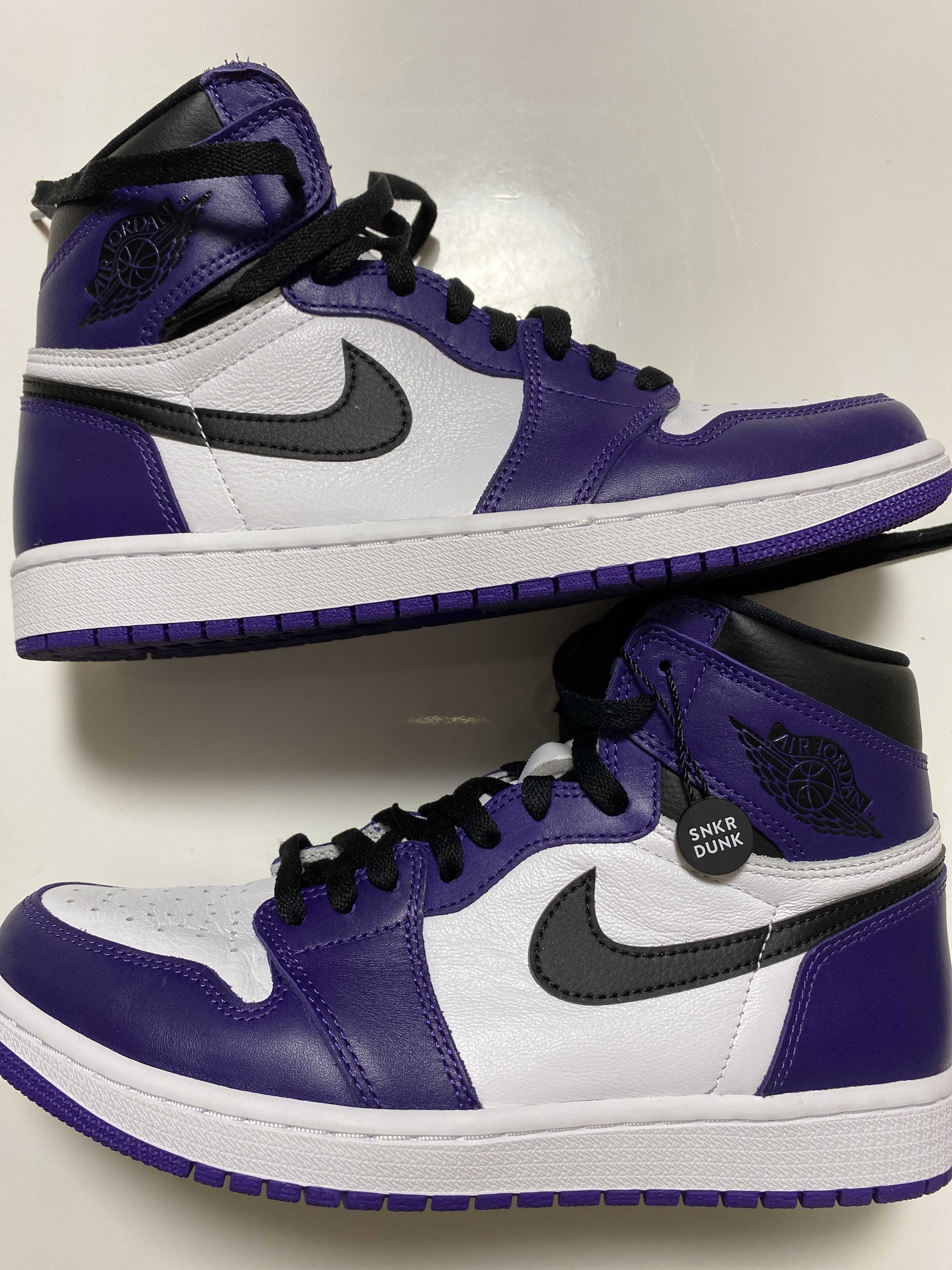Nike Air Jordan 1 Retro High OG "Court Purple White/Black" (2020)   