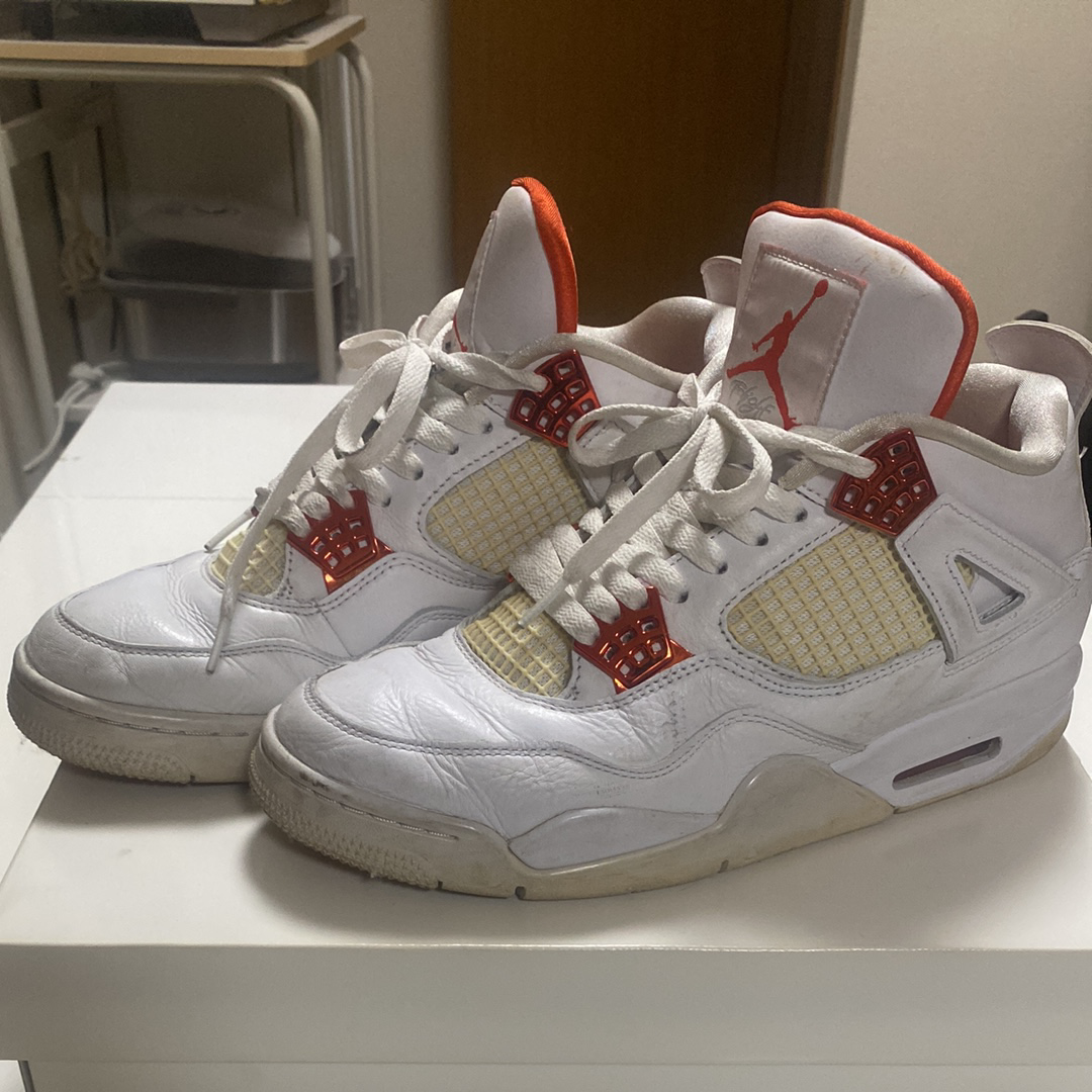 Nike Air Jordan 4 Retro "White/Team Orange"