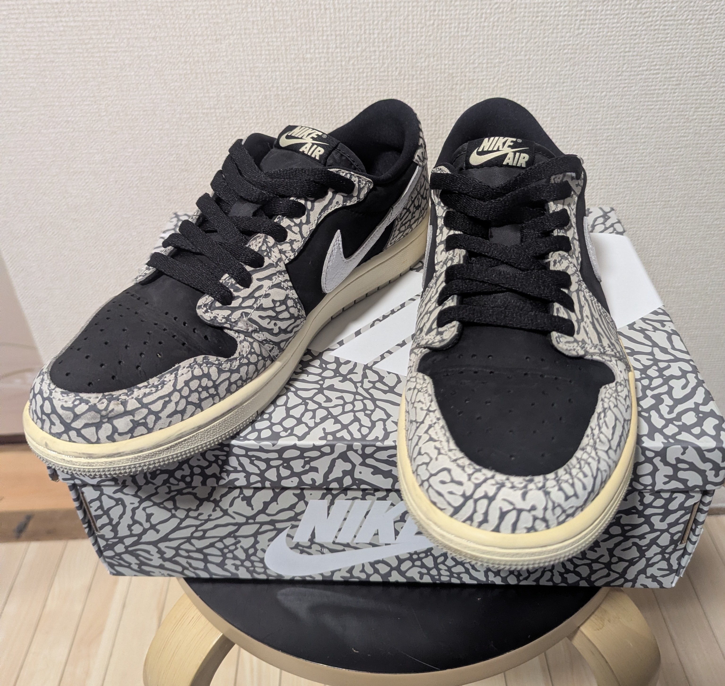 Nike Air Jordan 1 Retro Low OG "Black Cement"