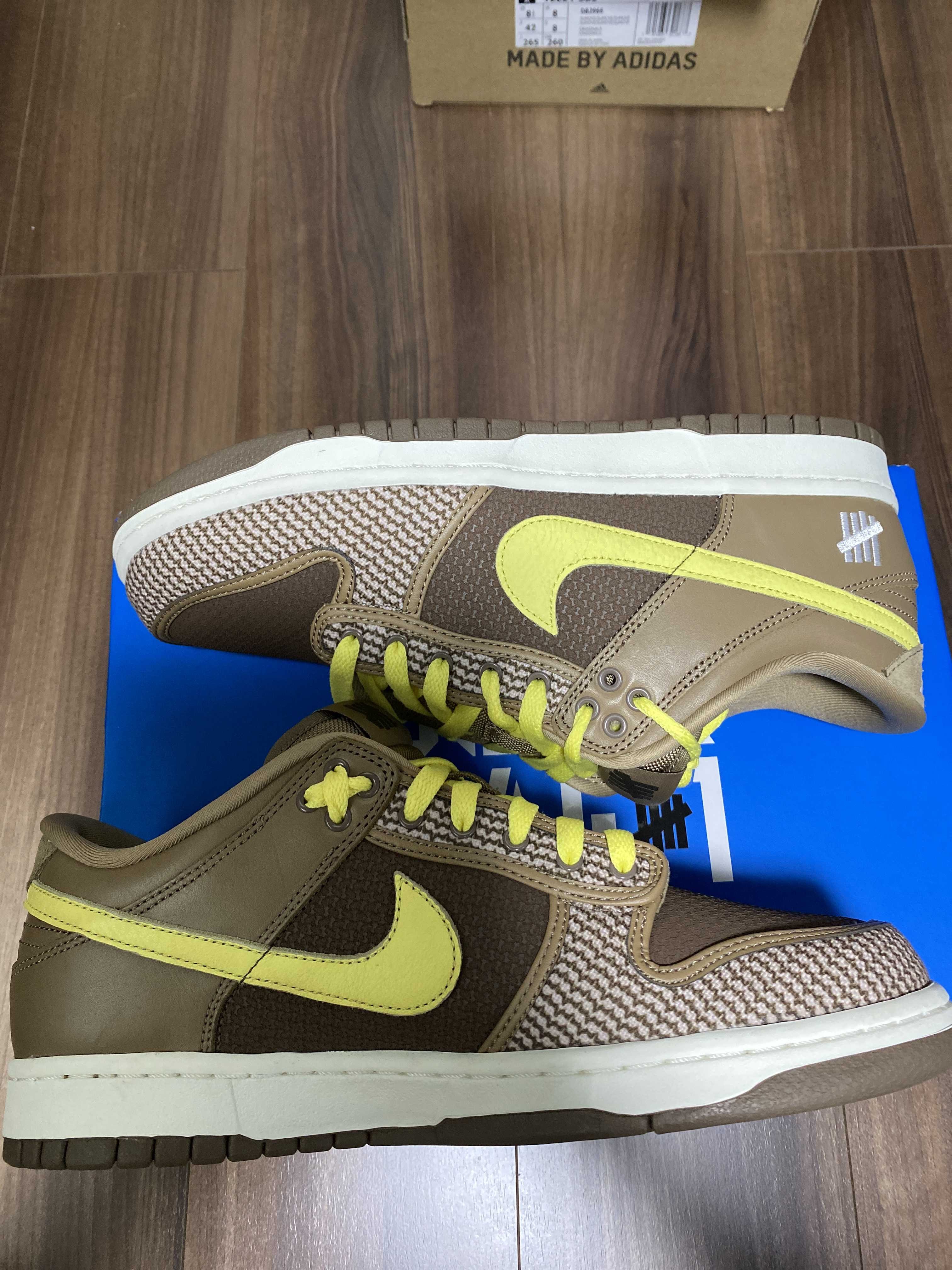 UNDEFEATED × Nike Dunk Low SP "Canteen/Lemon Frost/Palomino"