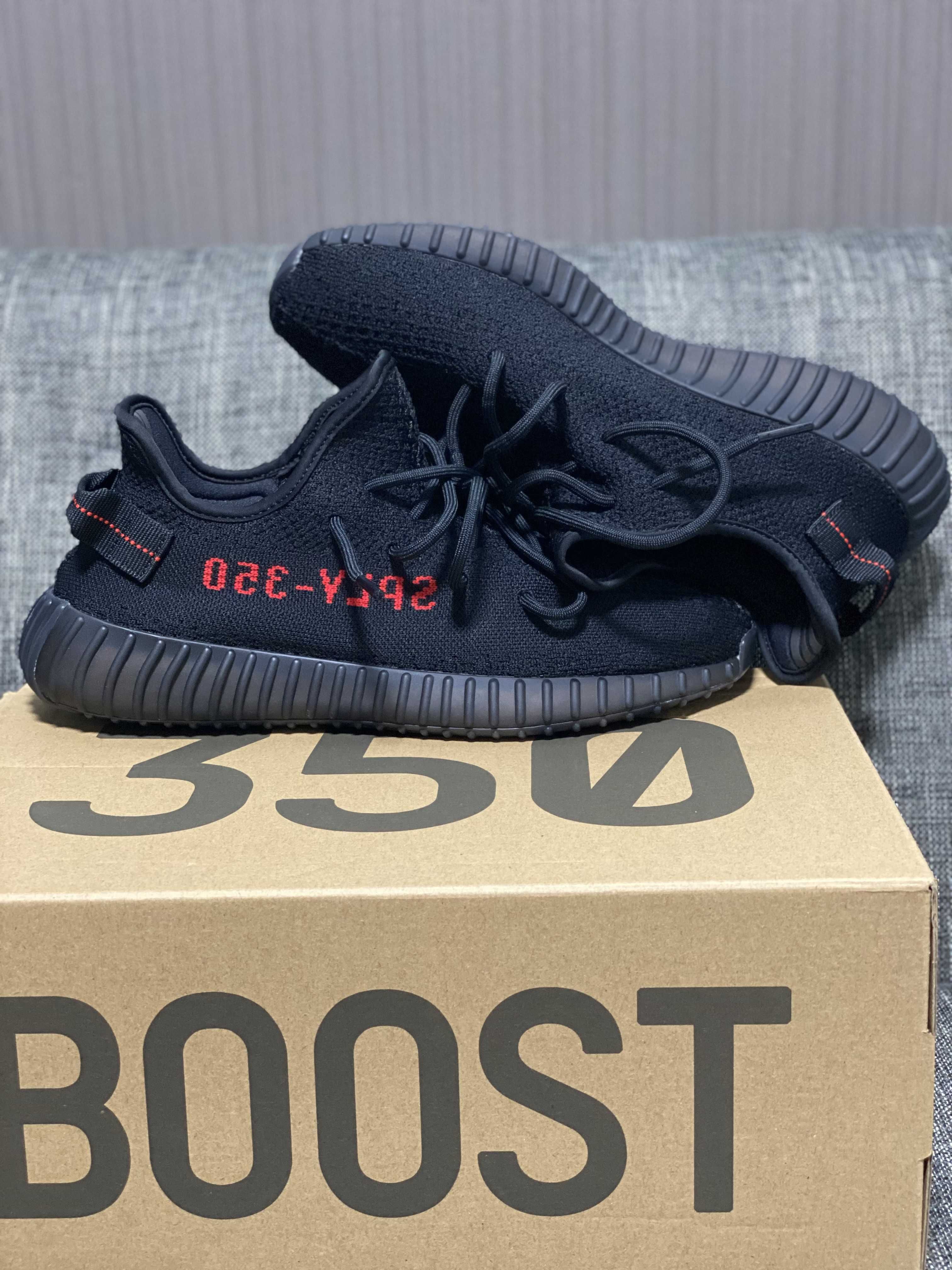 adidas YEEZY Boost 350 V2 "Core Black/Red" (2020)