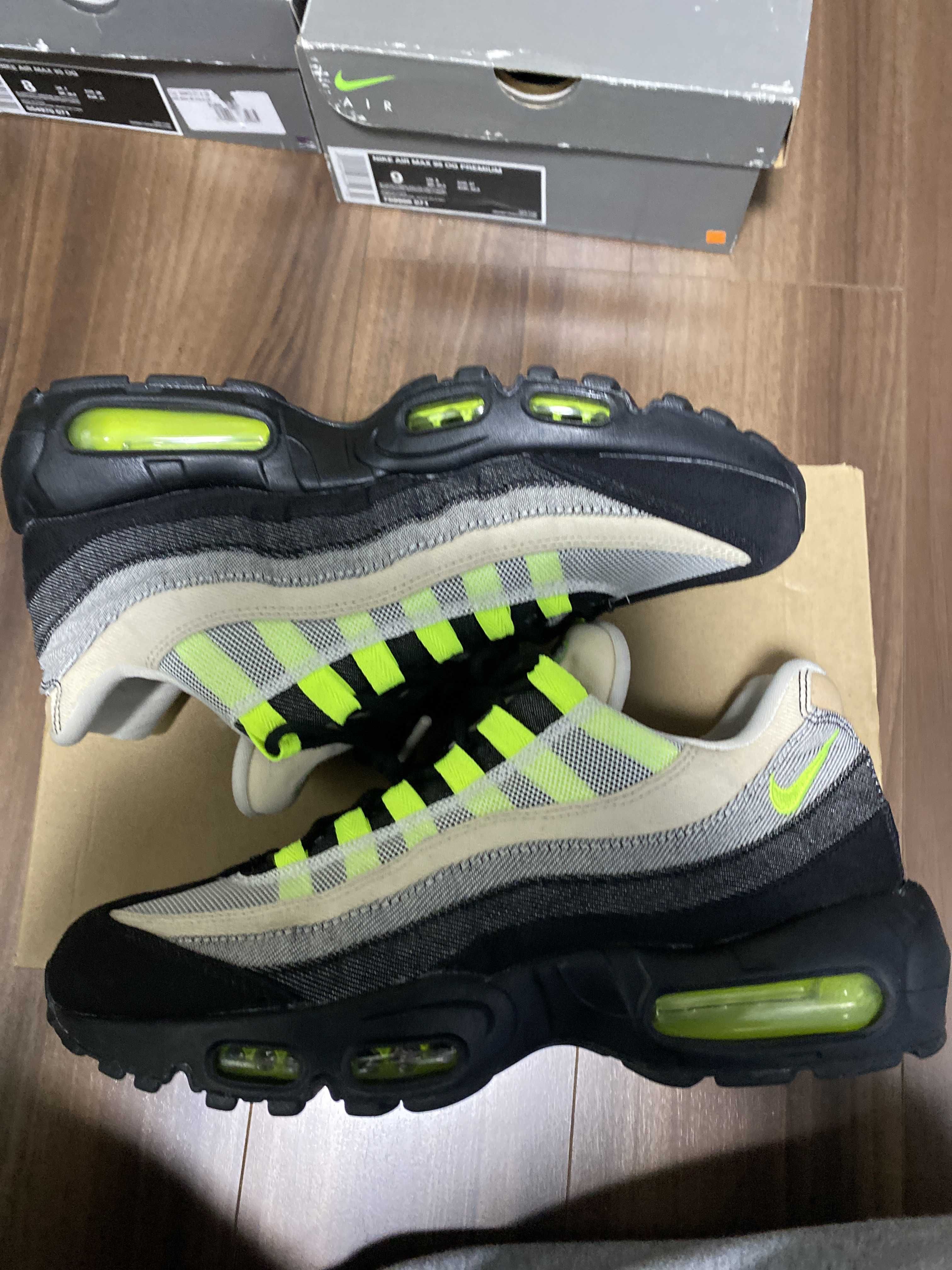 DENHAM × Nike Air Max 95 "Volt"