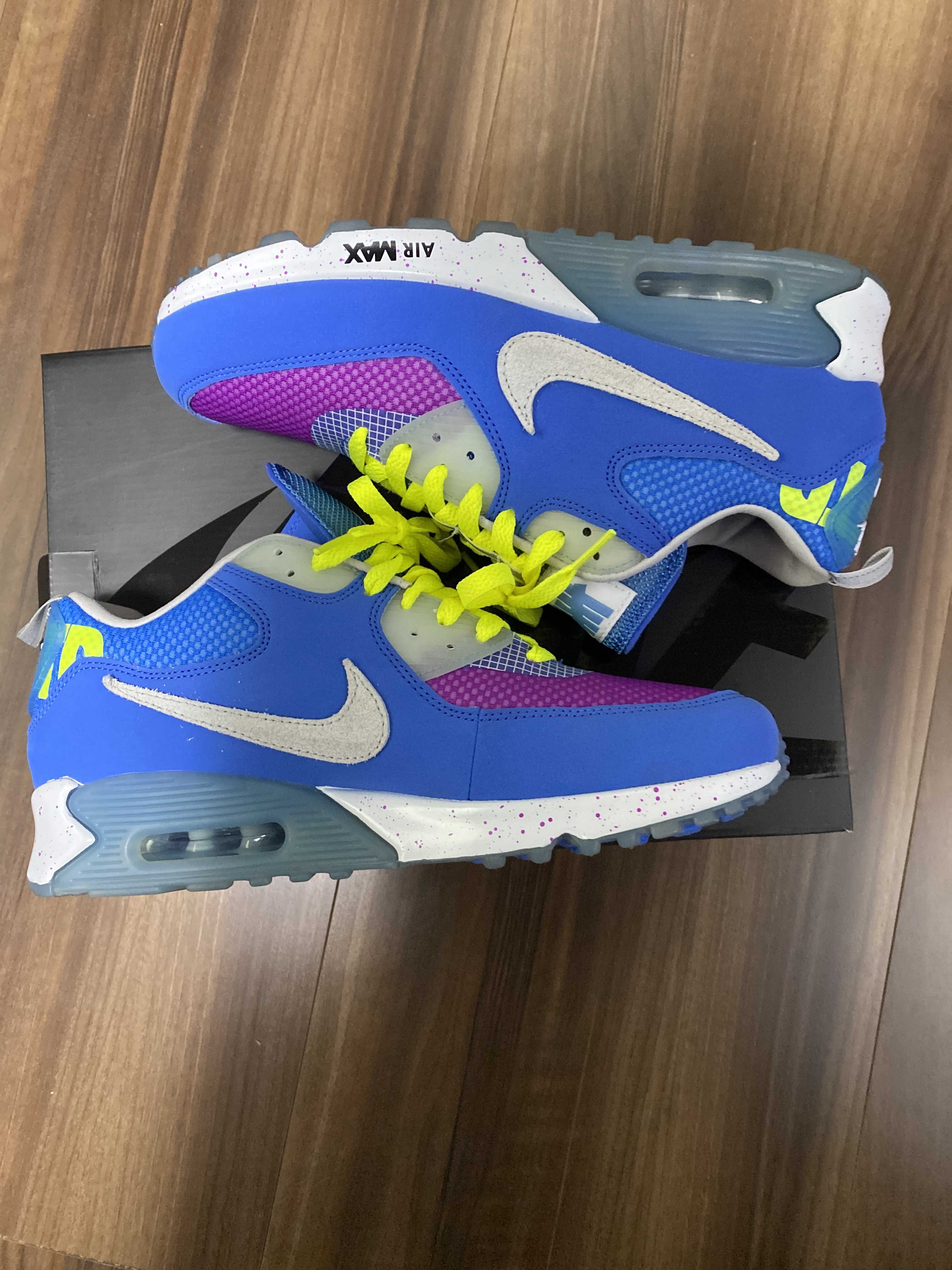 UNDEFEATED × Nike Air Max 90 "Blue/Purple"