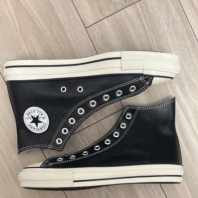 Converse Leather All Star J Hi "Black"