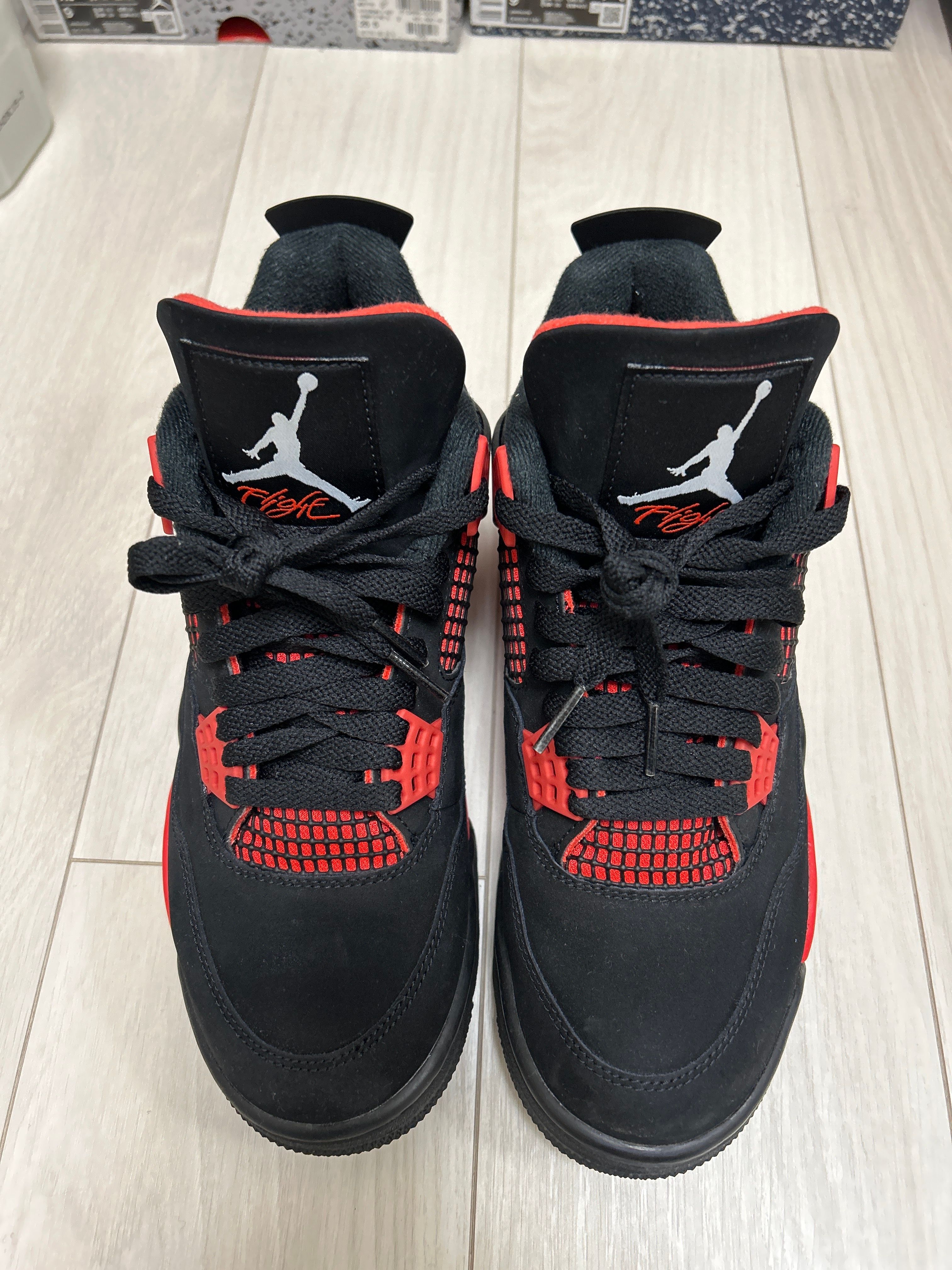 エアジョーダン4 レッド サンダー クリムゾン Nike Air Jordan 4