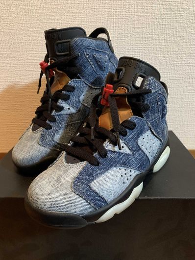 NIKE AIR JORDAN 6 GS "WASHED DENIM"