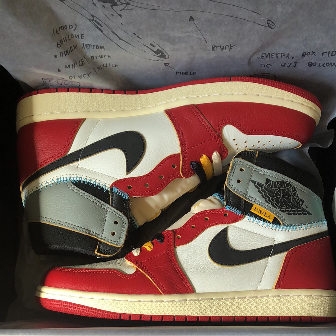 UNION × Nike Air Jordan 1 Retro High OG "Chicago/Shadow"