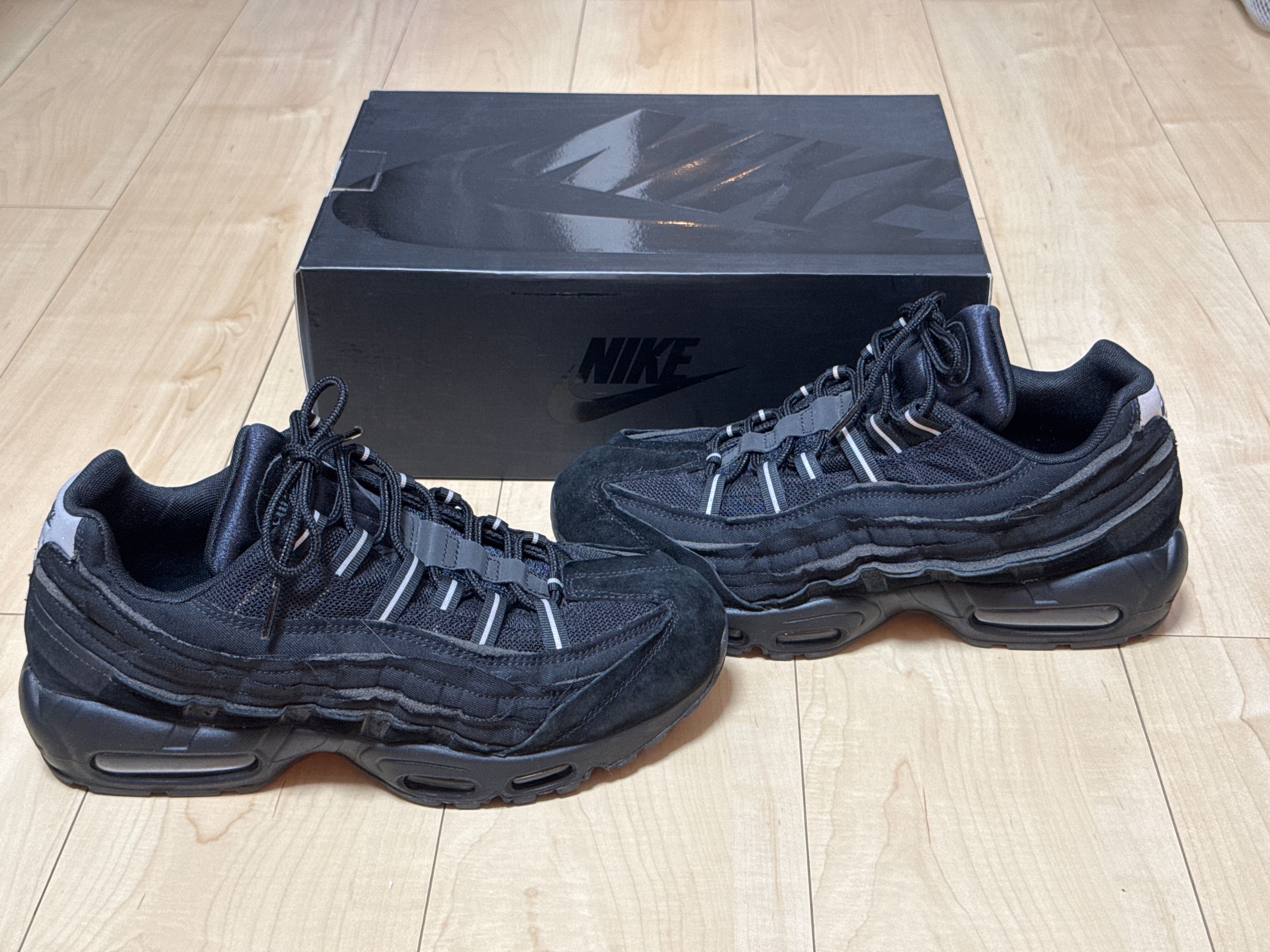 COMME des GARCONS × Nike Air Max 95 "Black"