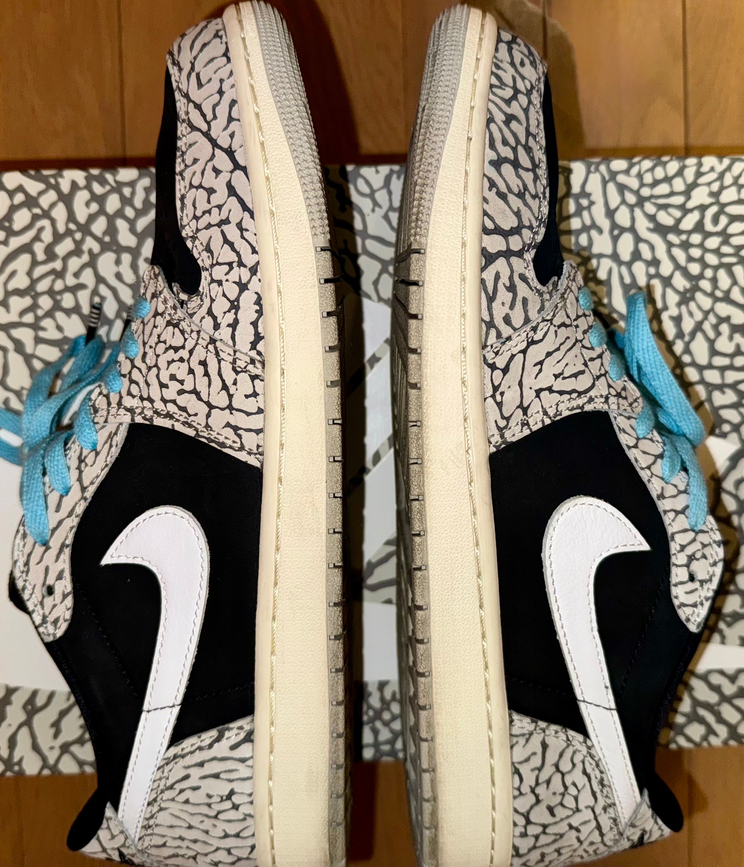 Nike Air Jordan 1 Retro Low OG "Black Cement"