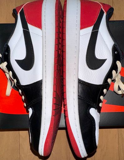 Nike Air Jordan 1 Retro Low OG "Black Toe"
