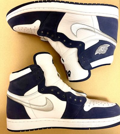 Nike Air Jordan 1 High OG CO.JP "White/Midnight Navy" (2020)(ブリーフケースなし)