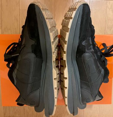 sacai × Nike VaporWaffle "Black Gum"
