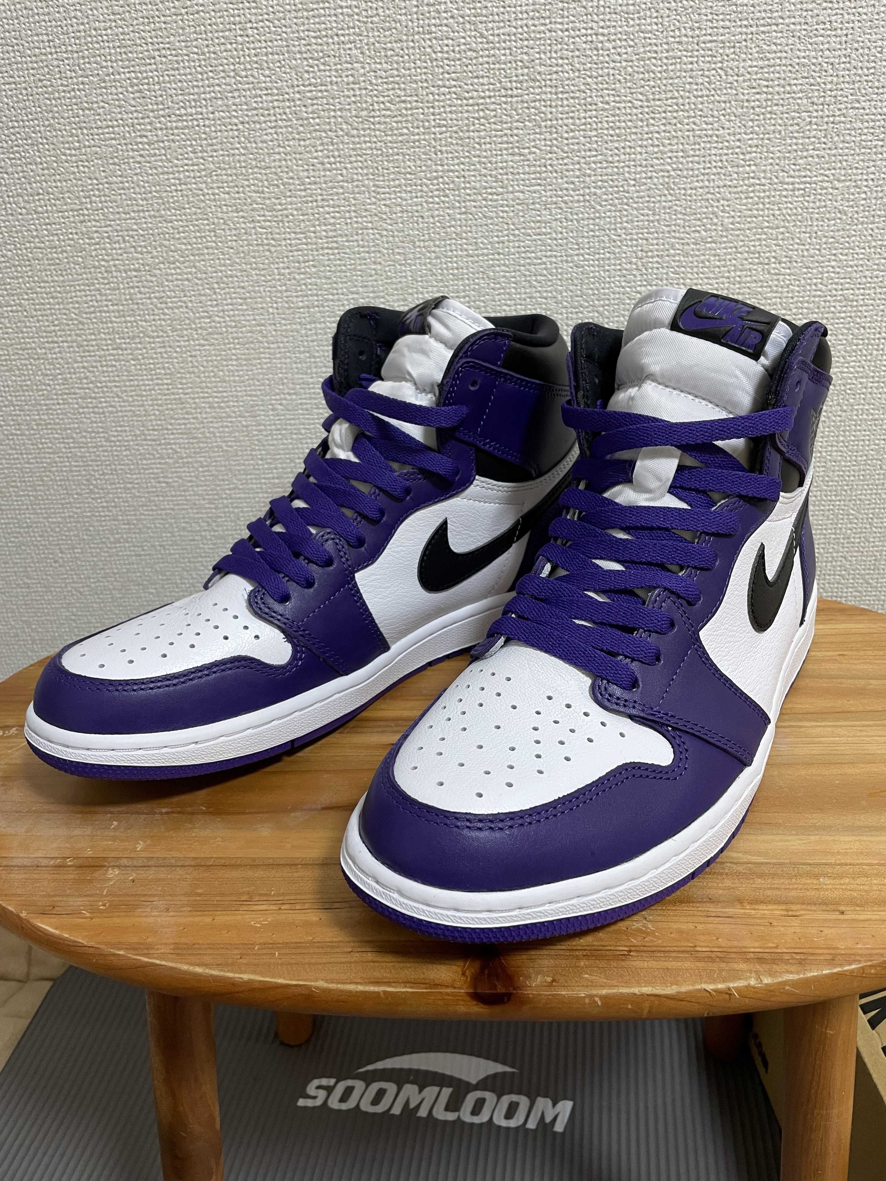 Nike Air Jordan 1 Retro High OG "Court Purple White/Black" (2020)