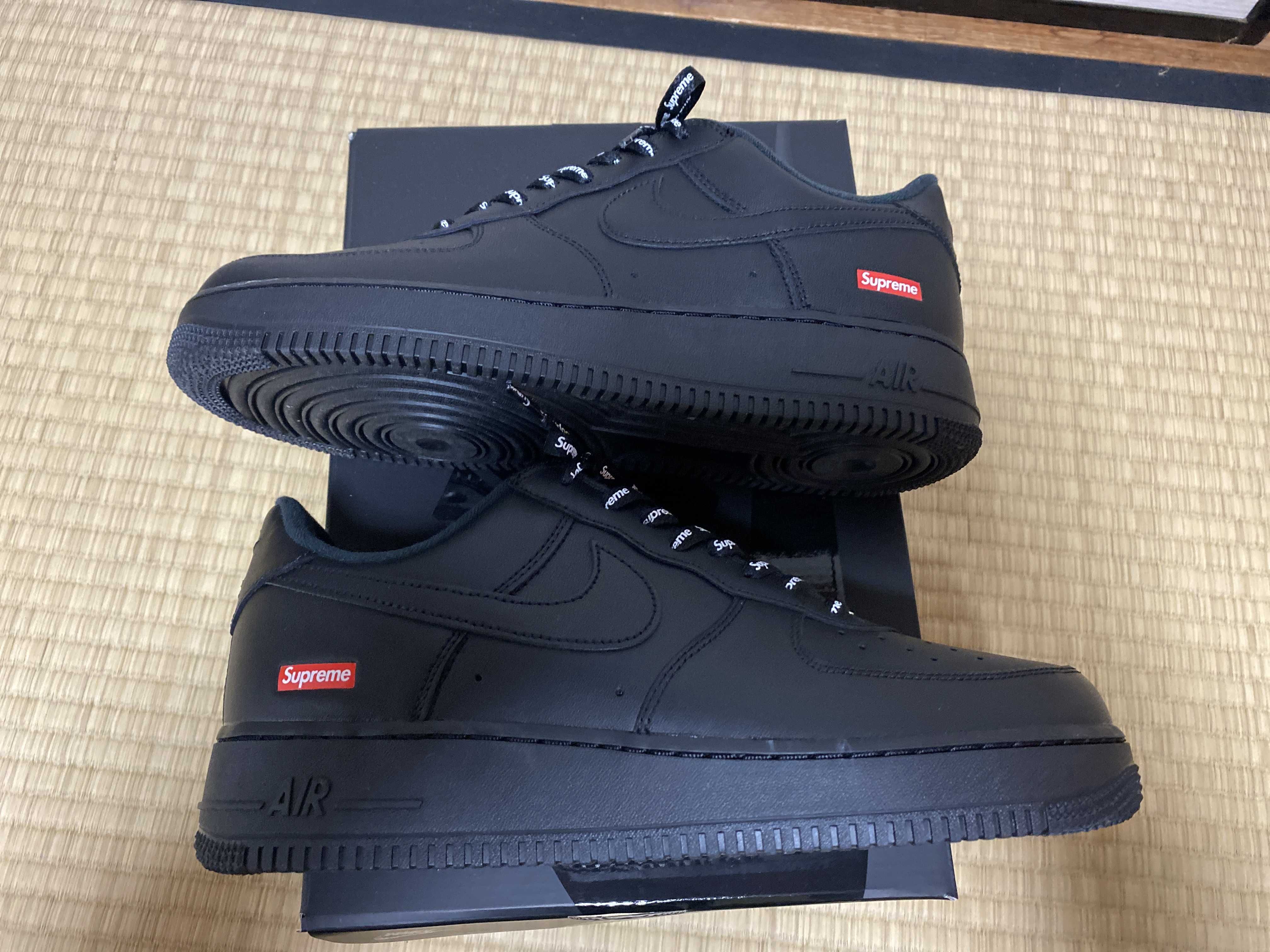 Supreme × Nike Air Force 1 Low "Black"