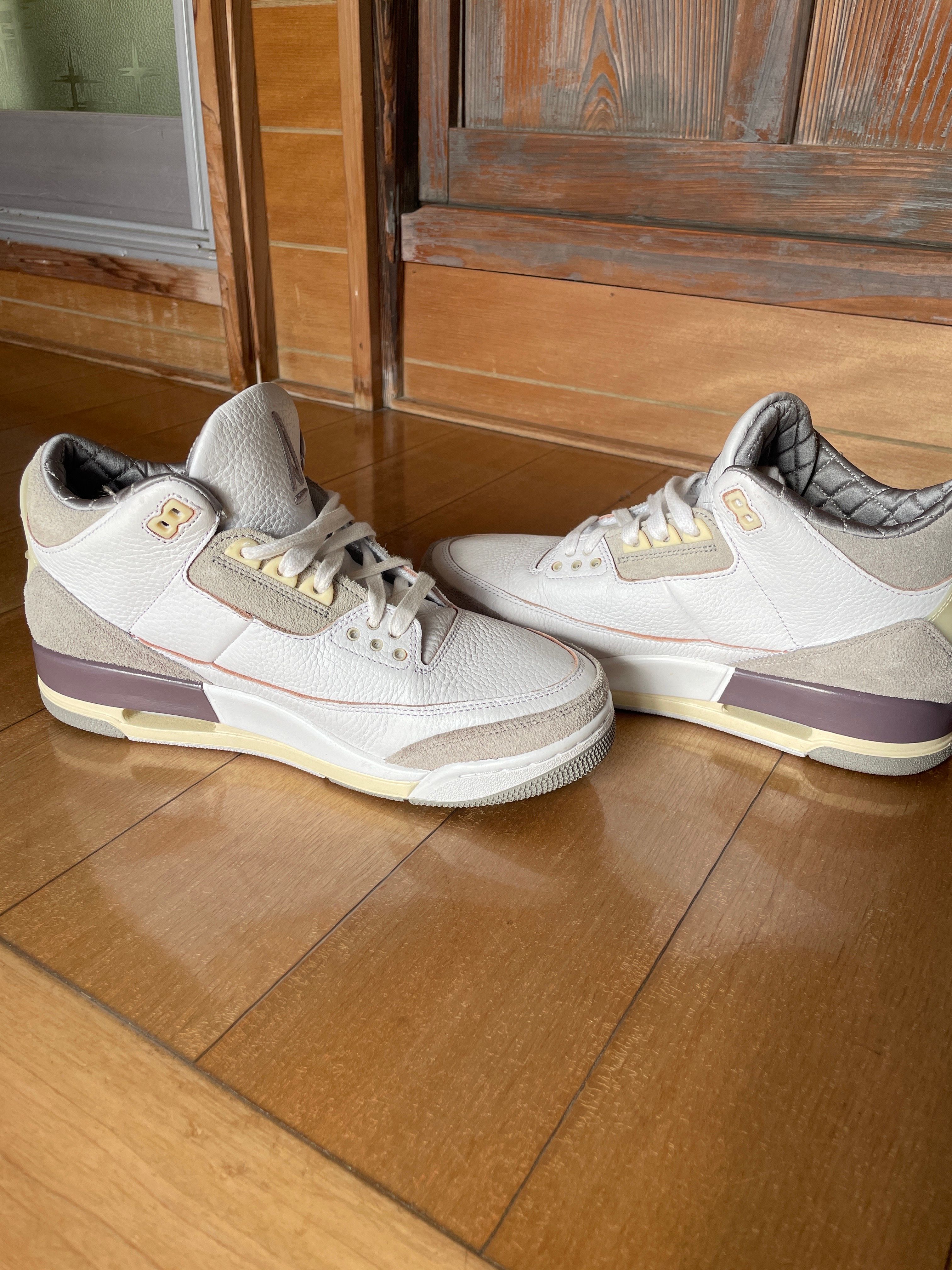 A Ma Maniere × Nike Women's Air Jordan 3 Retro SP "White/Medium Grey Violet Ore"