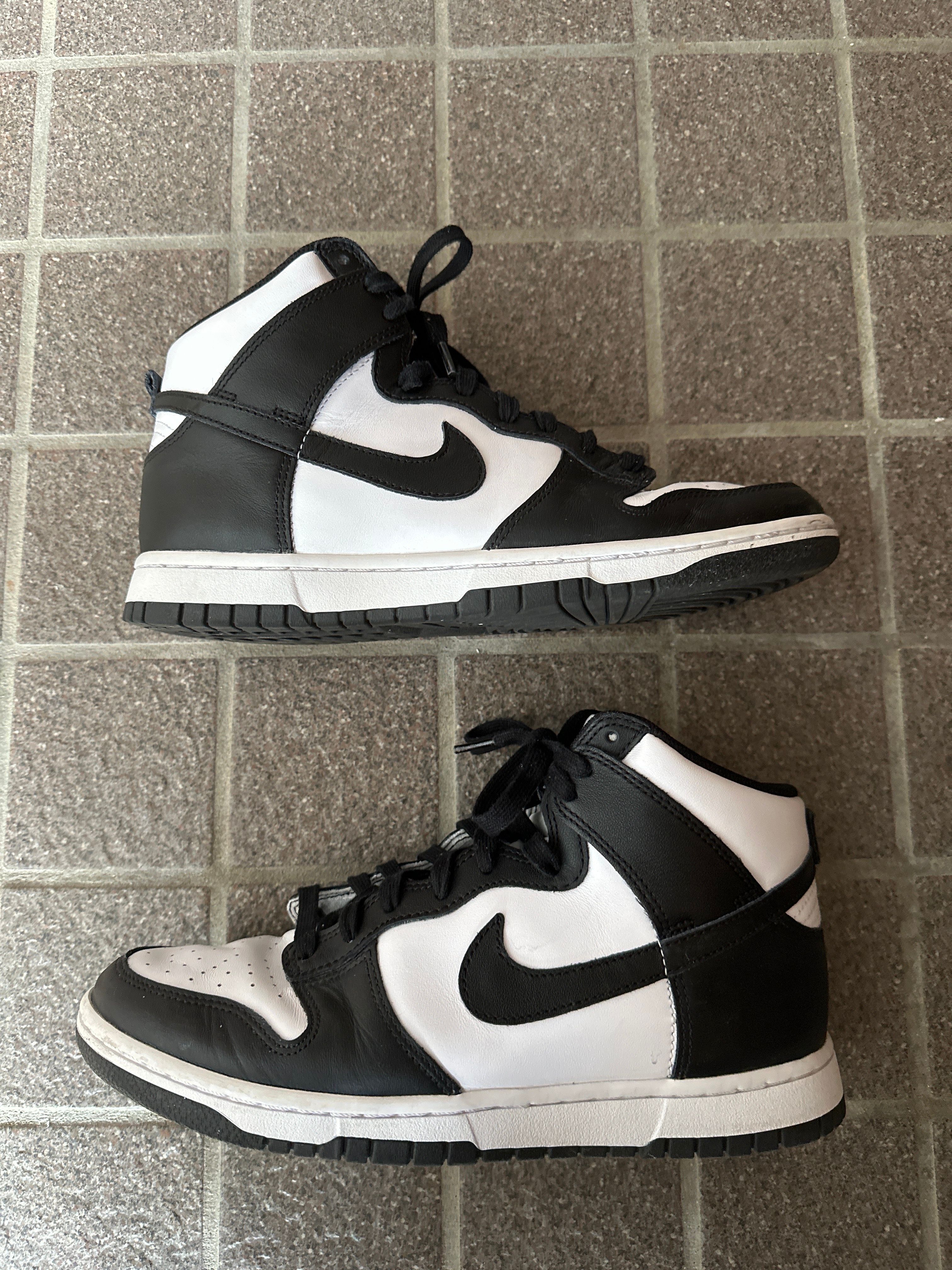 Nike Dunk High "Black and White"