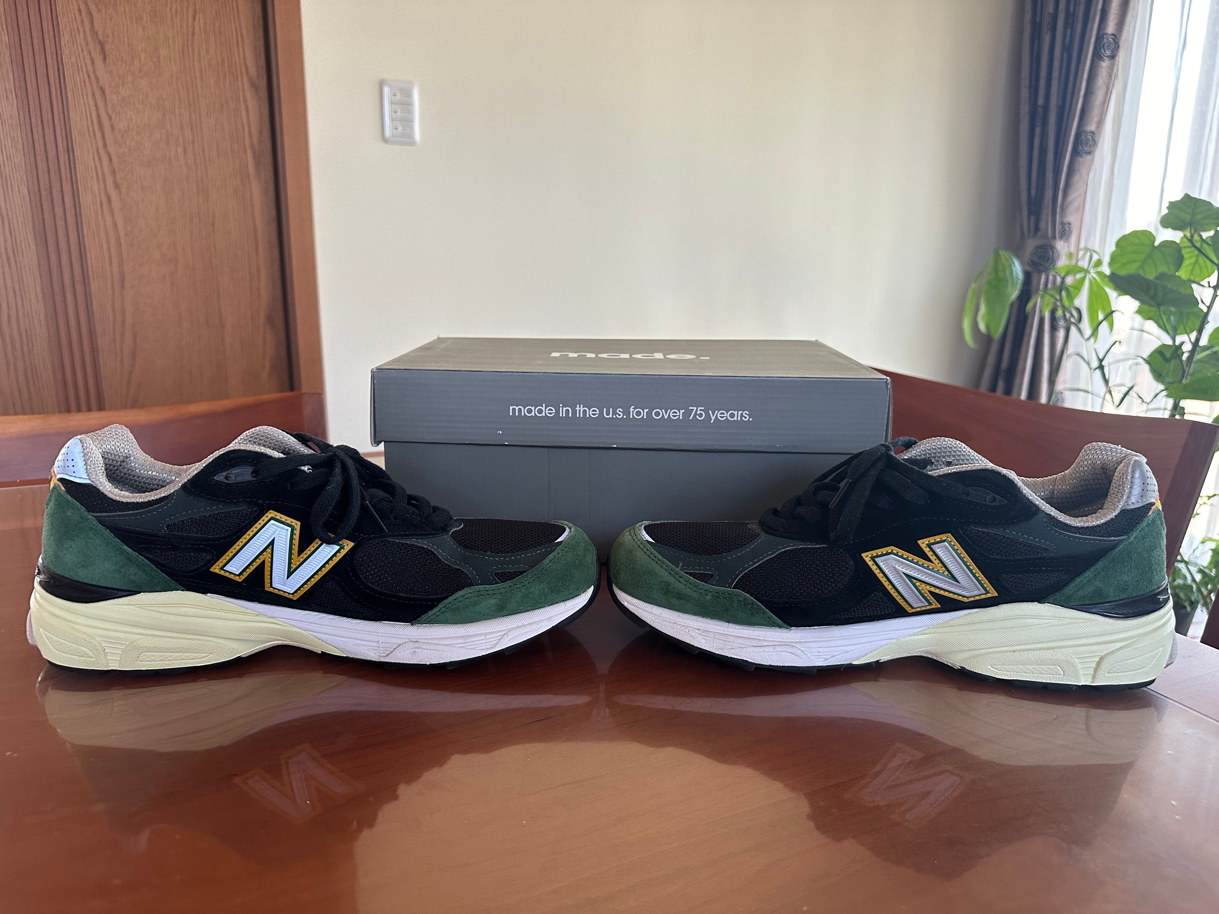 New Balance 990V3 "Black/Green/Yellow"