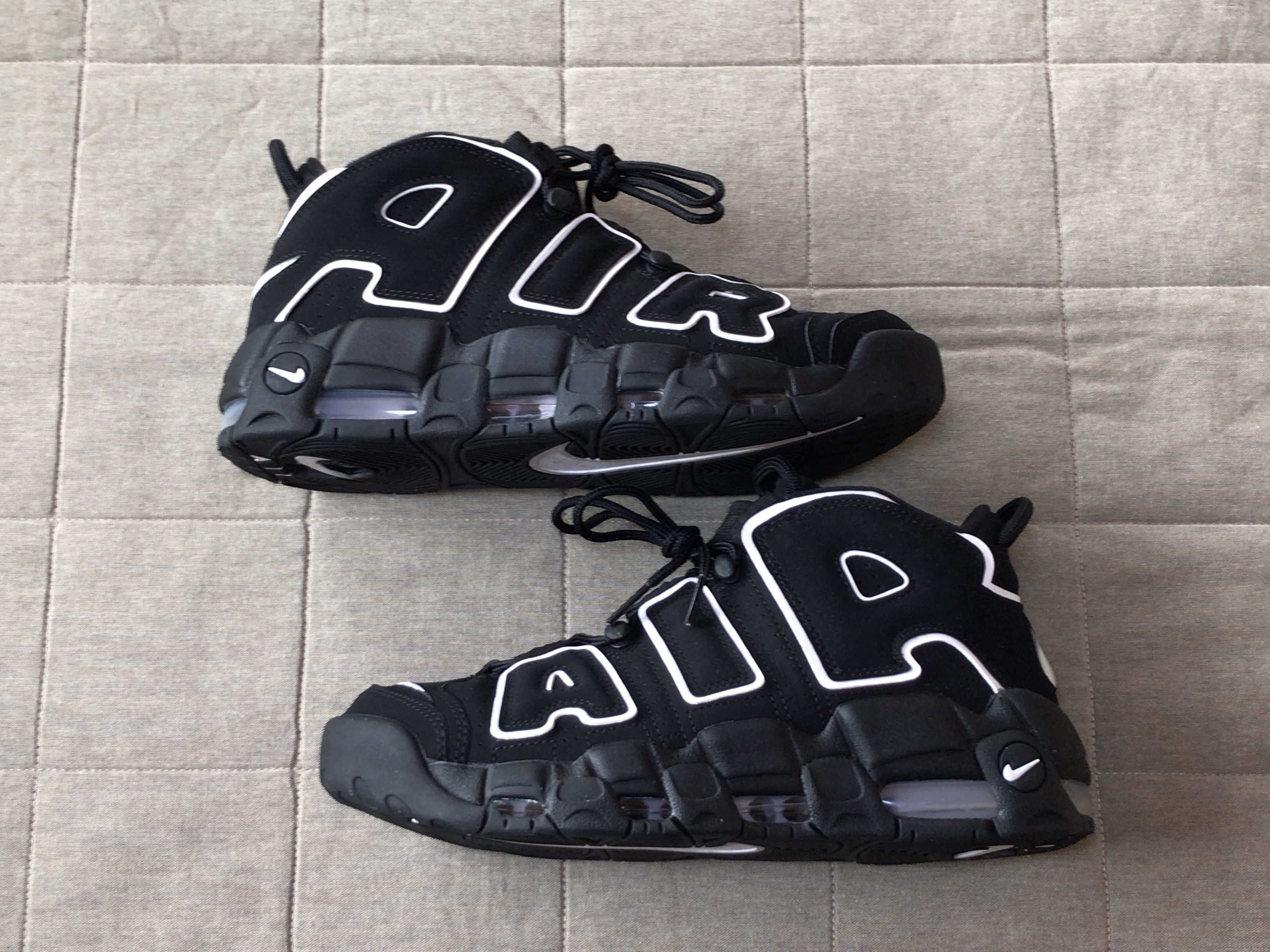 NIKE AIR MORE UPTEMPO "BLACK/WHITE"(2016)
